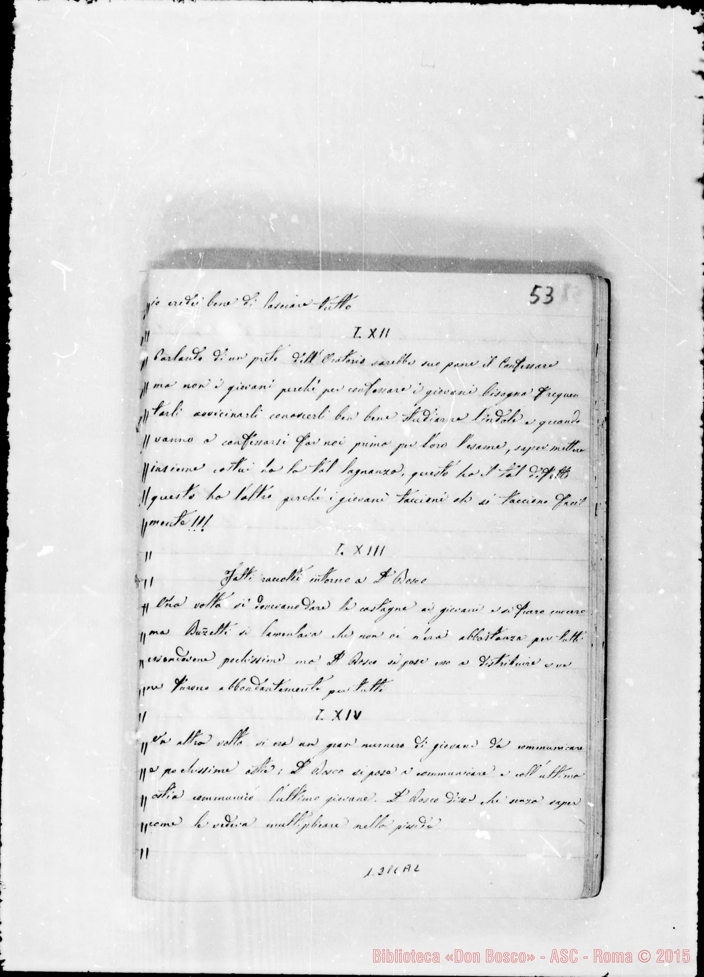 Fotogramma A 2 — «1862-1863». «1 marzo 1863…»