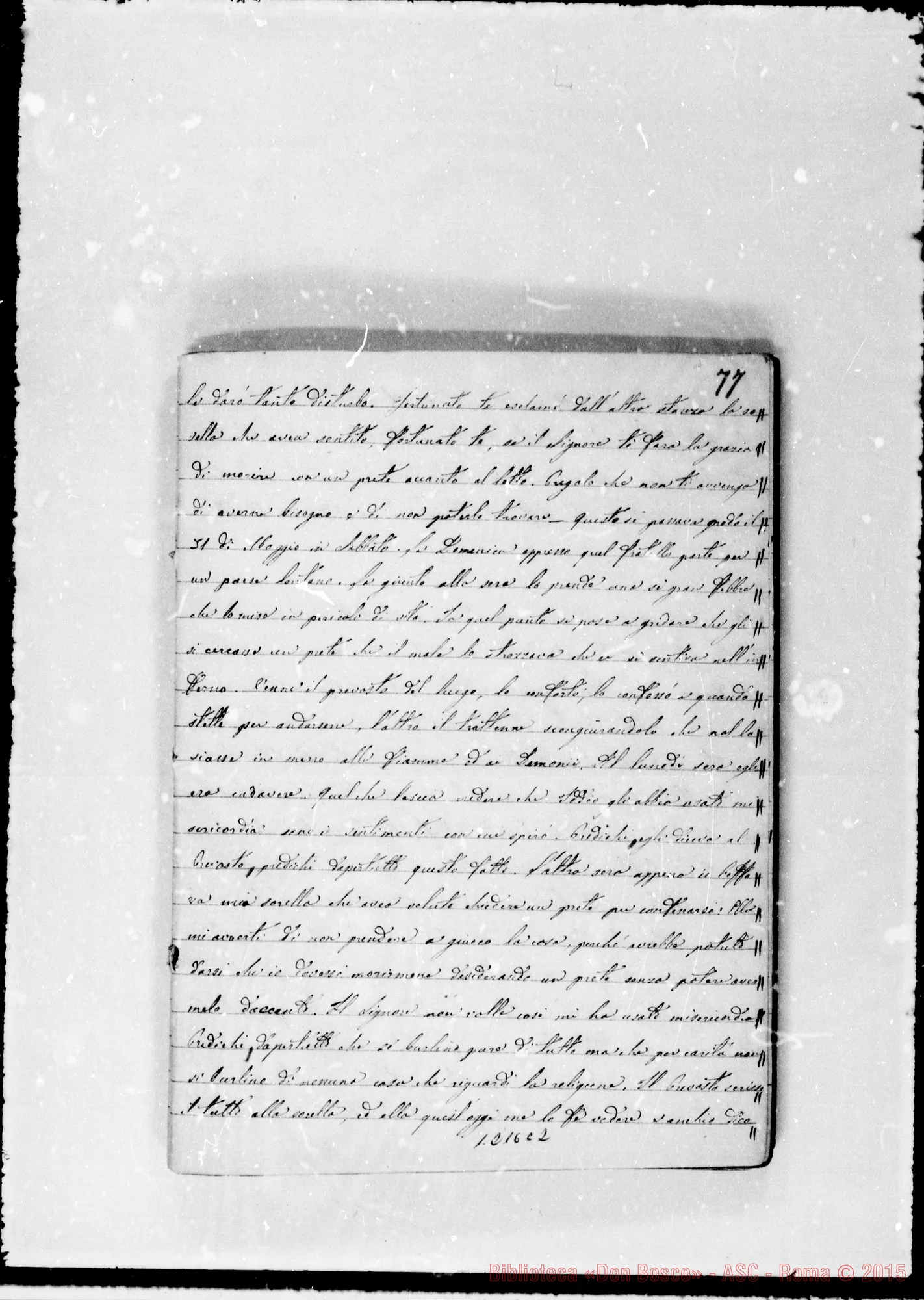 Fotogramma C 2 — «1862-1863». «1 marzo 1863…»