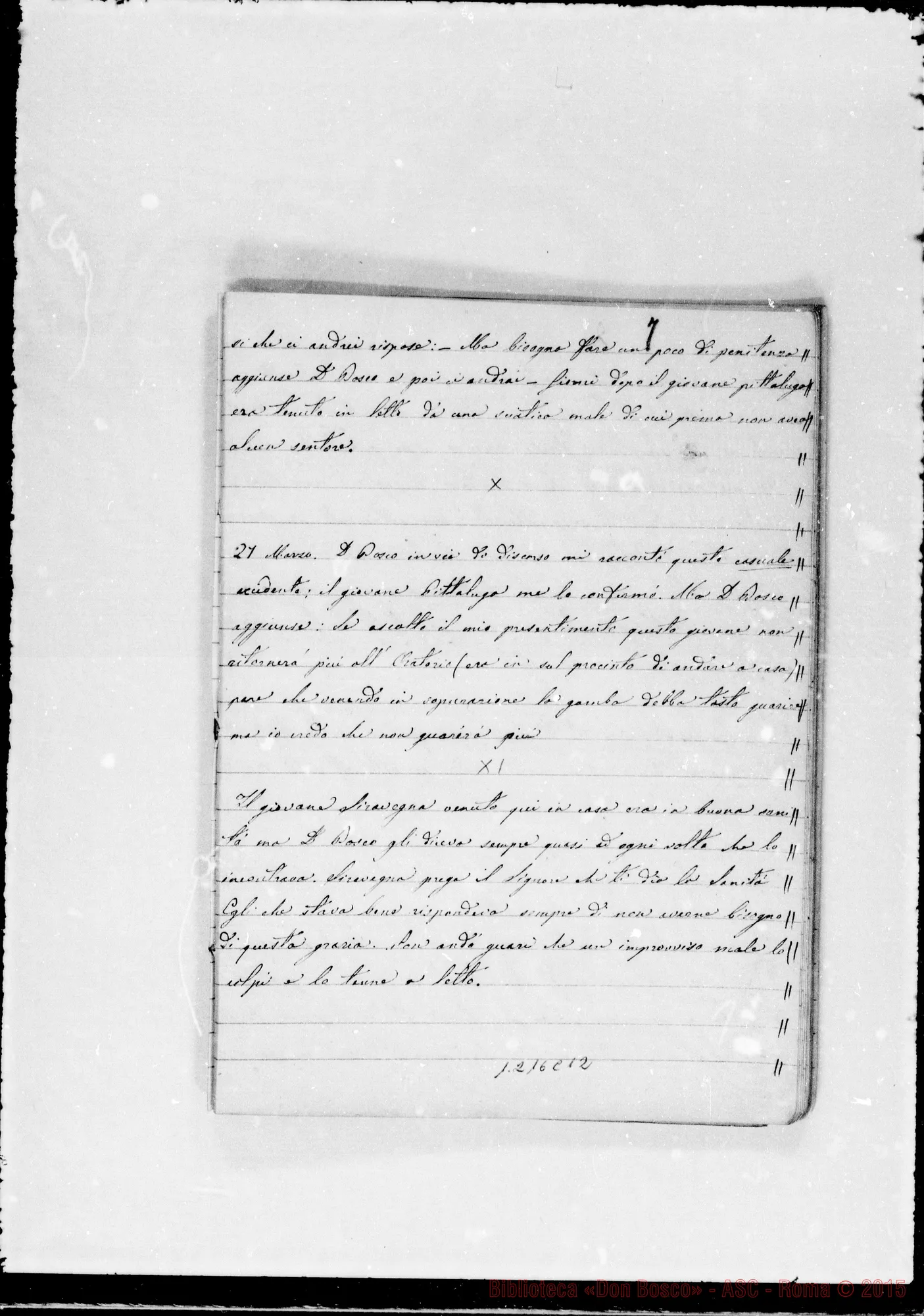 Fotogramma C 12 — «1862-64-67-69». «5 giugno 1862…»