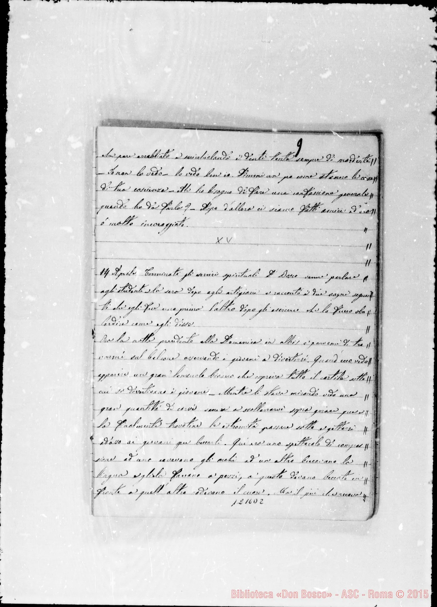 Fotogramma D 2 — «1862-64-67-69». «5 giugno 1862…»