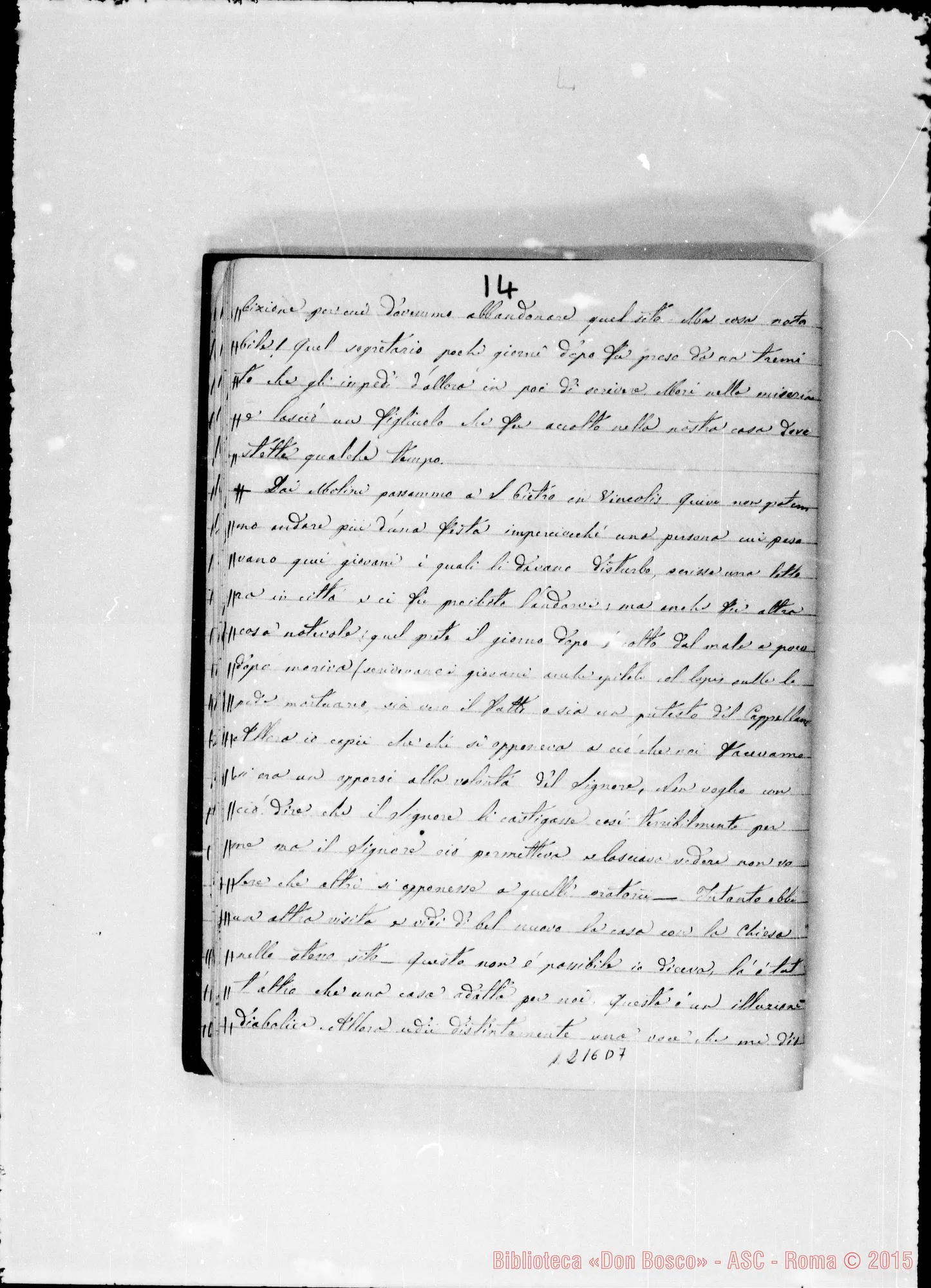 Fotogramma D 7 — «1862-64-67-69». «5 giugno 1862…»