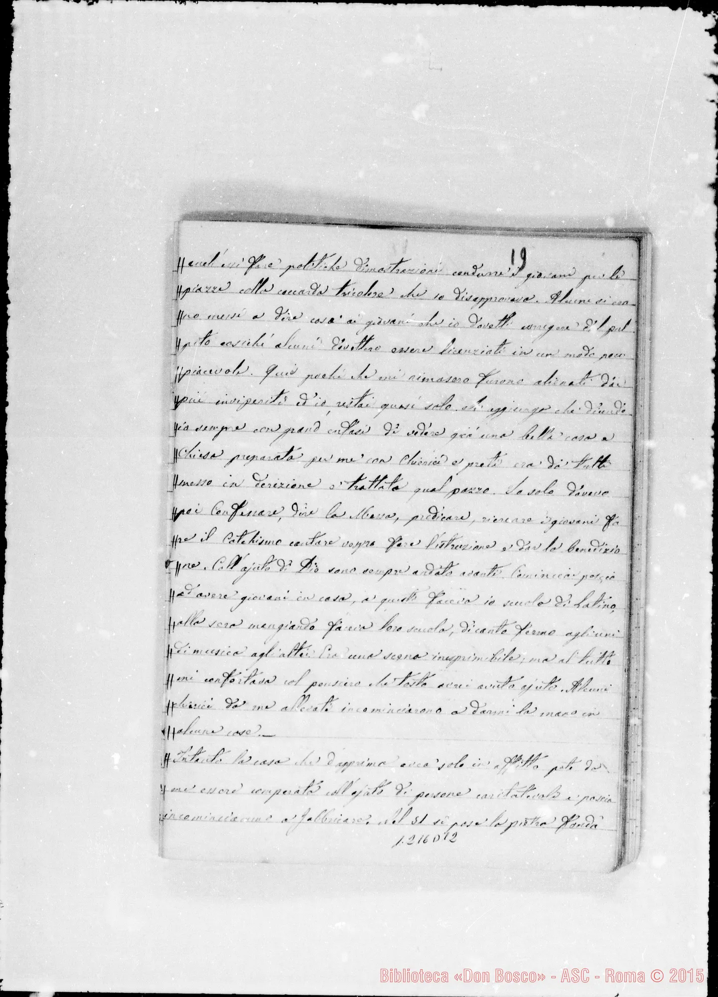 Fotogramma D 12 — «1862-64-67-69». «5 giugno 1862…»