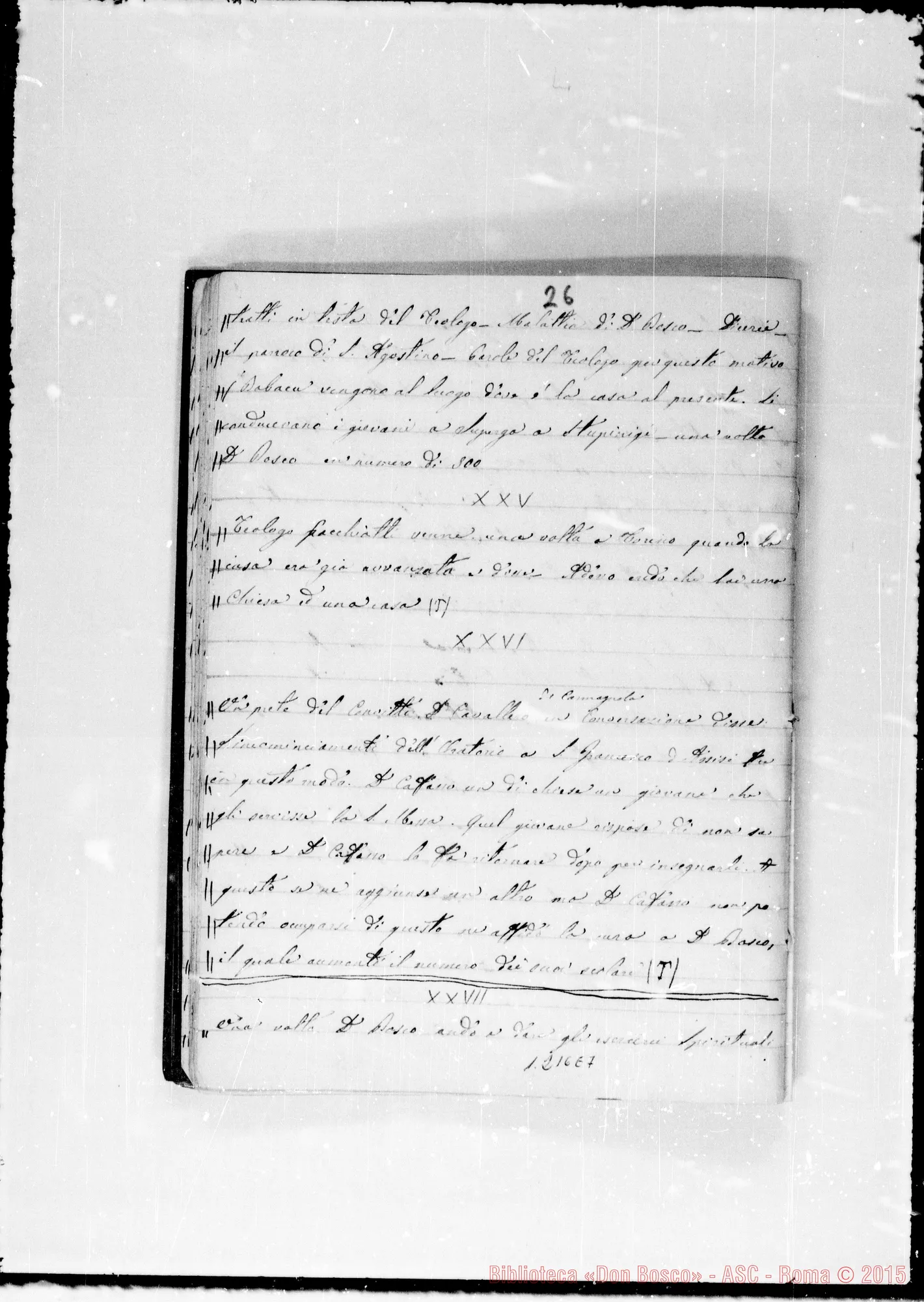 Fotogramma E 7 — «1862-64-67-69». «5 giugno 1862…»