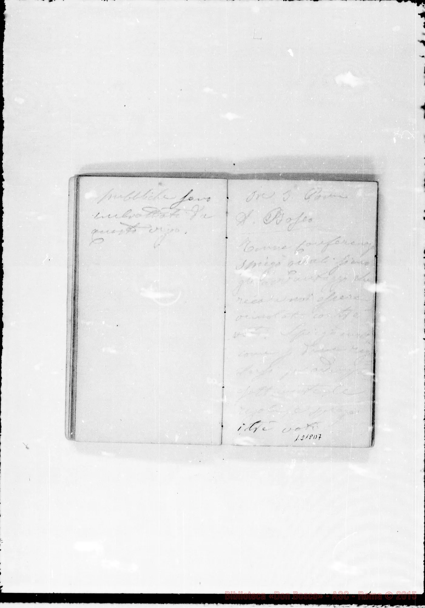 Fotogramma D 7 — Sala Antonio, sac. SDB: Taccuino (1865-66): «Li 20 7bre…»