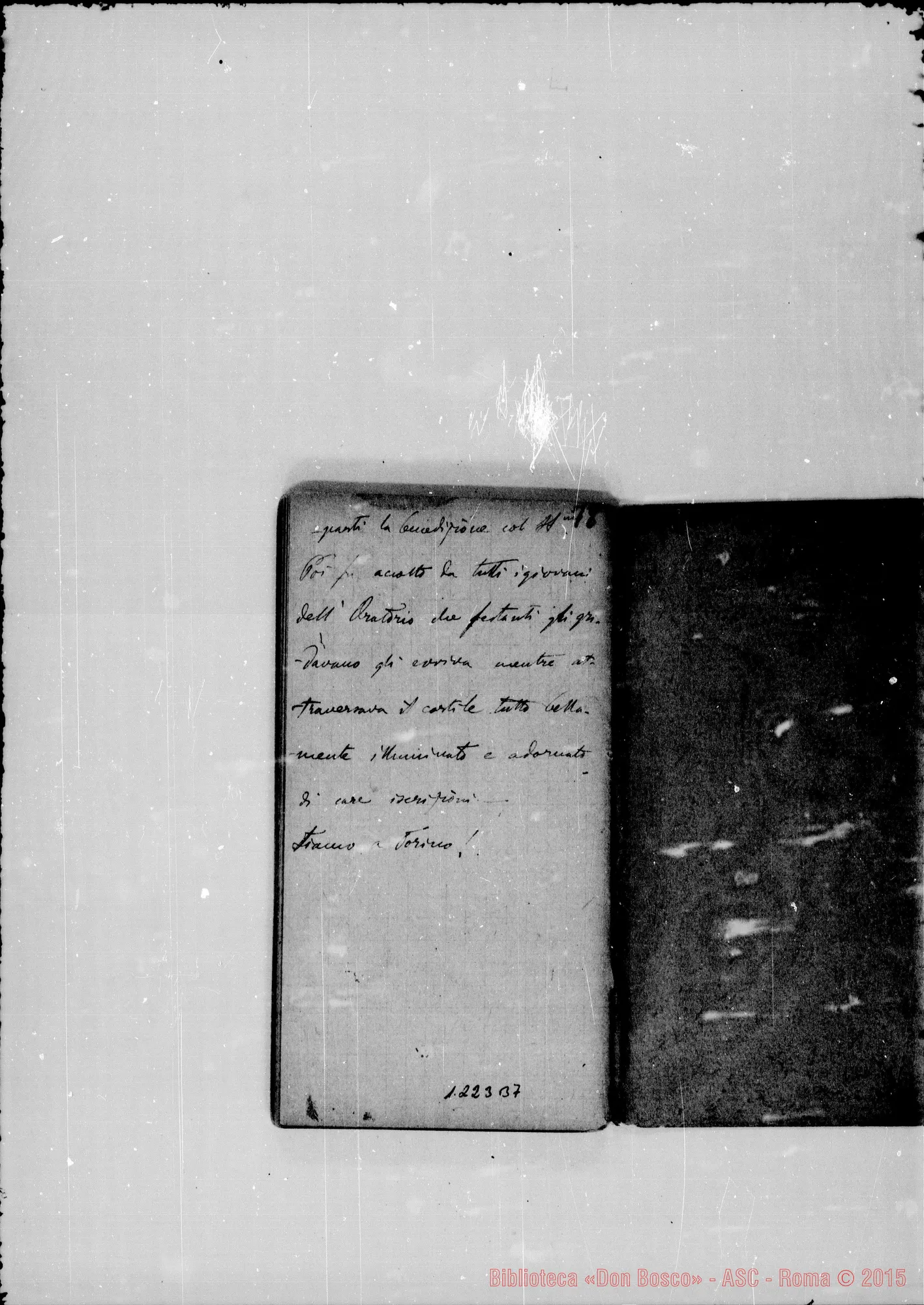 Fotogramma B 7 — Viglietti Carlo M., sac. SDB: «Cronaca di D. Bosco dal 20-5-1884 al 0006-5-1885»
