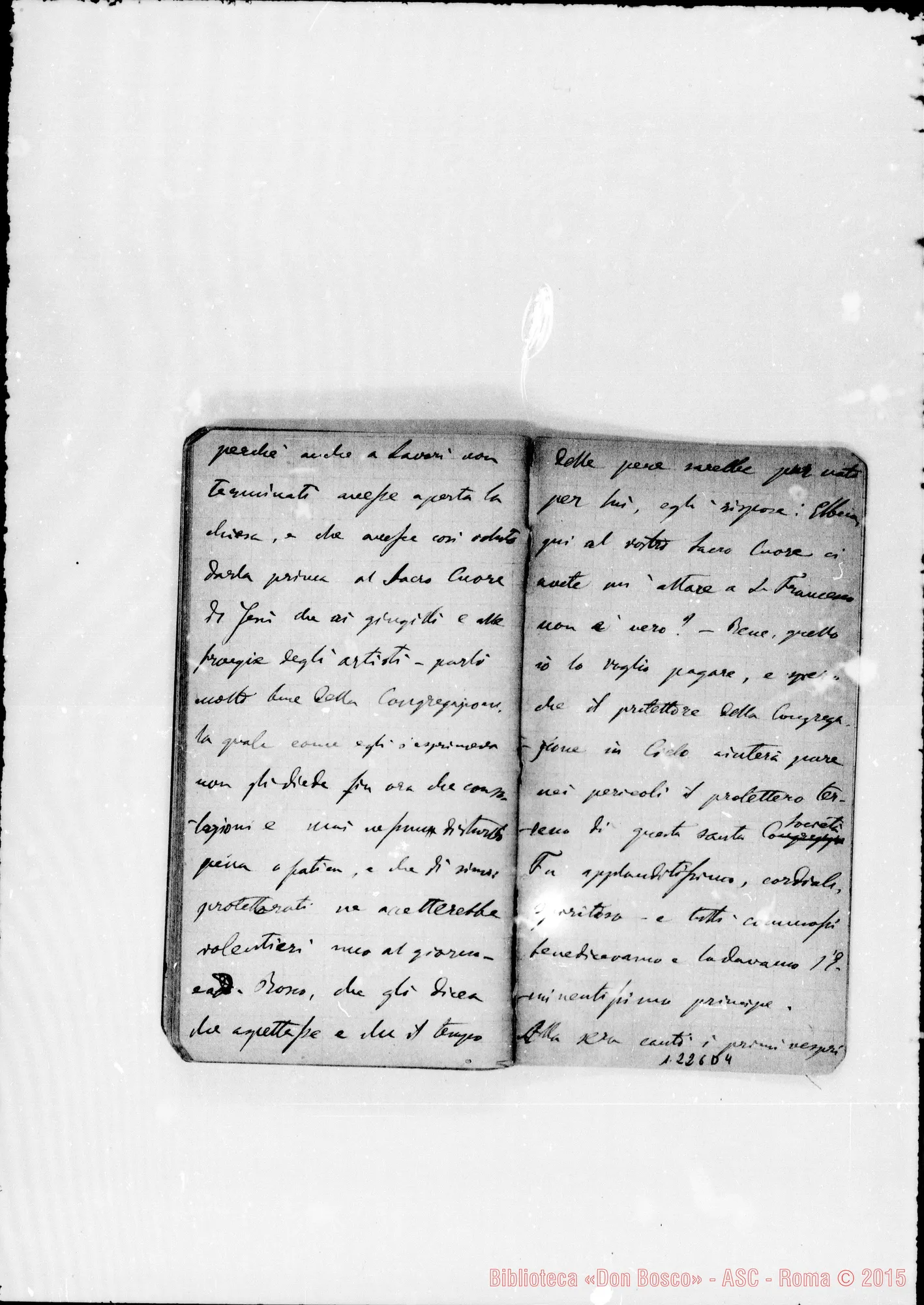 Fotogramma D 4 — «Cronaca di D. Bosco dal 23- 1-1887 al 15- 5-1887»
