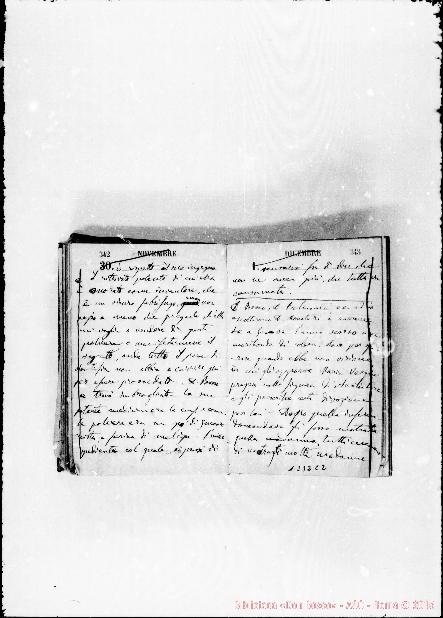 Fotogramma C 2 — Diario con indice delle materie…