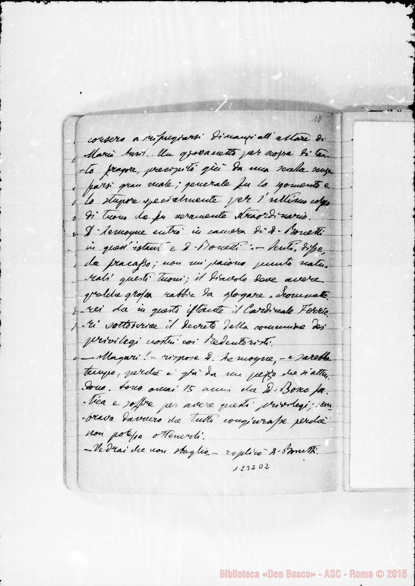 Fotogramma D 2 — Cronache: 5 quaderni autogr.