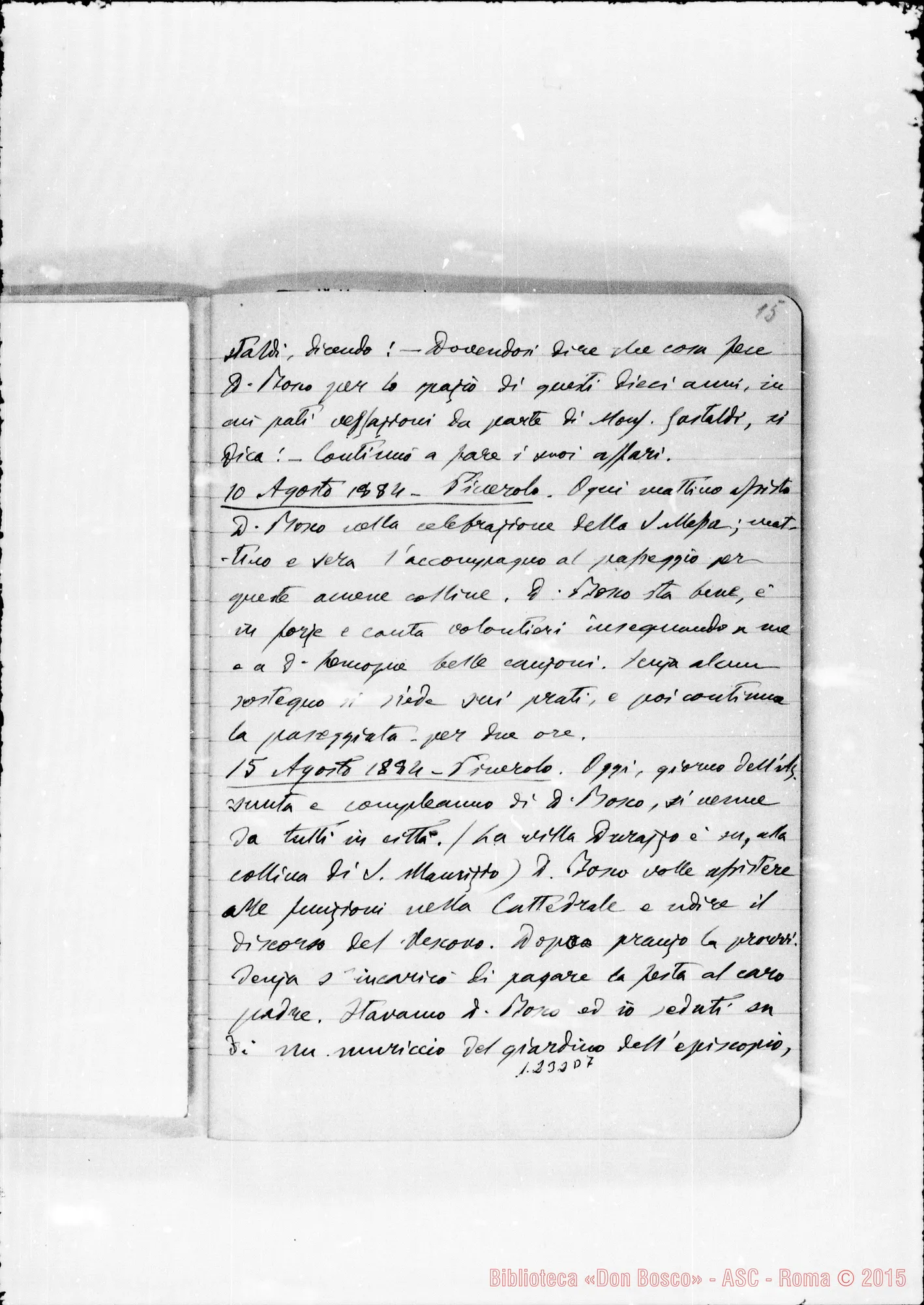 Fotogramma D 7 — Cronache: 5 quaderni autogr.