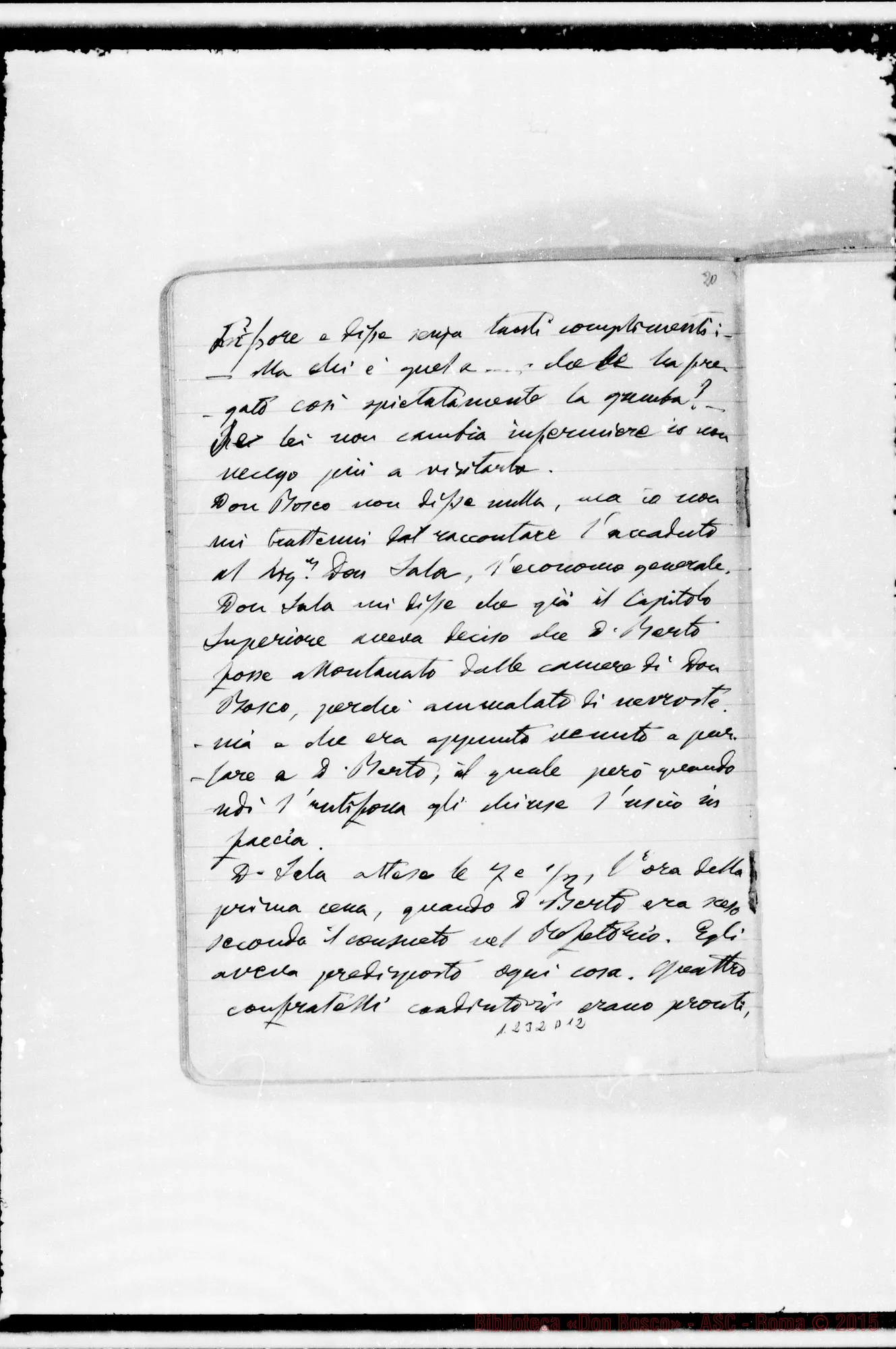 Fotogramma D 12 — Cronache: 5 quaderni autogr.