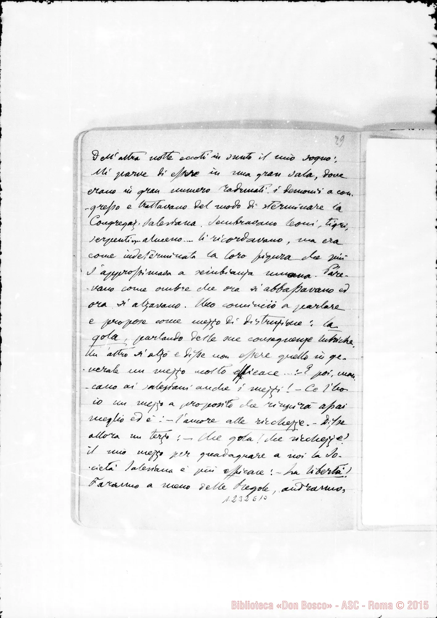 Fotogramma E 10 — Cronache: 5 quaderni autogr.