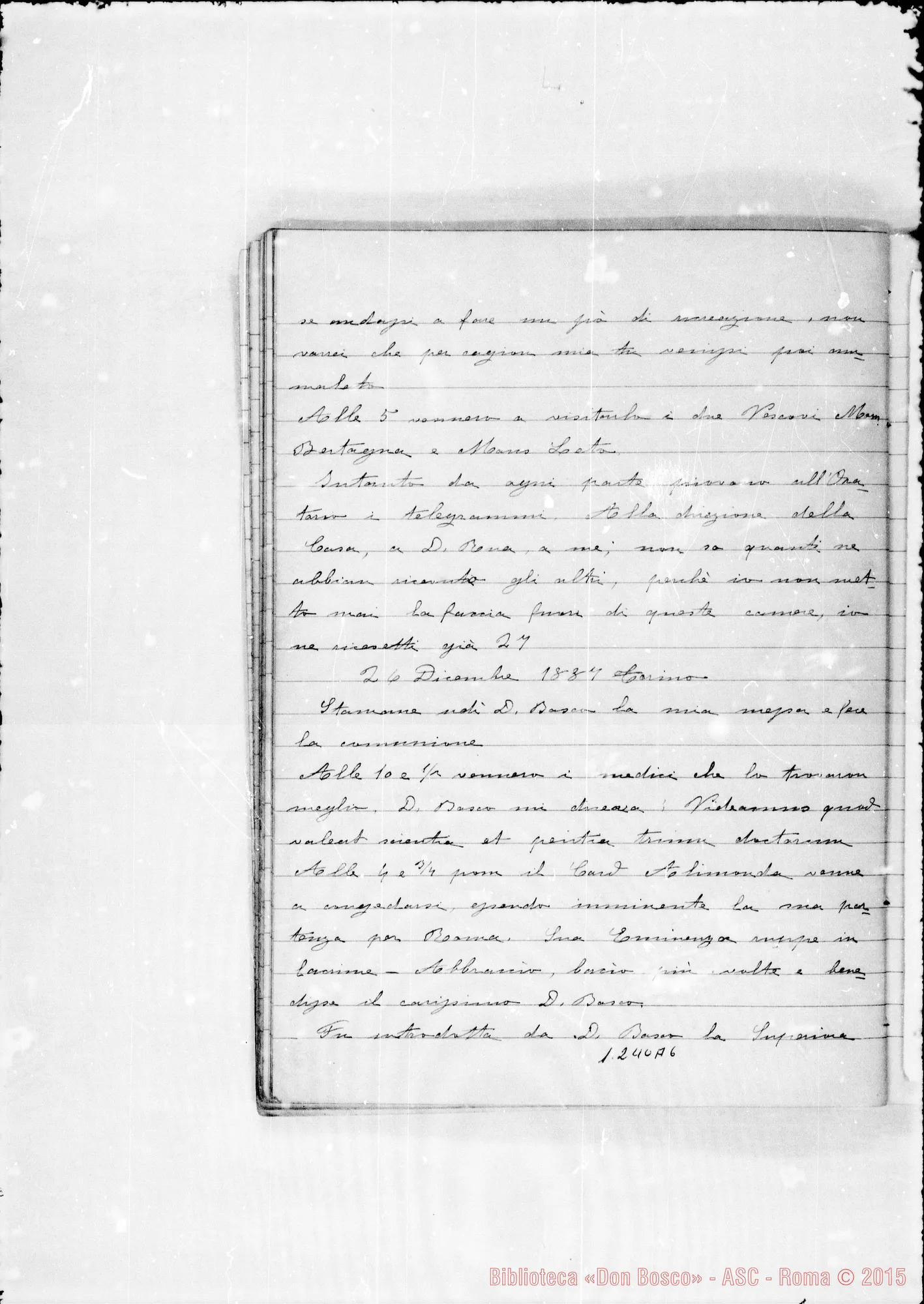 Fotogramma A 6 — Cronache: 5 quaderni autogr.