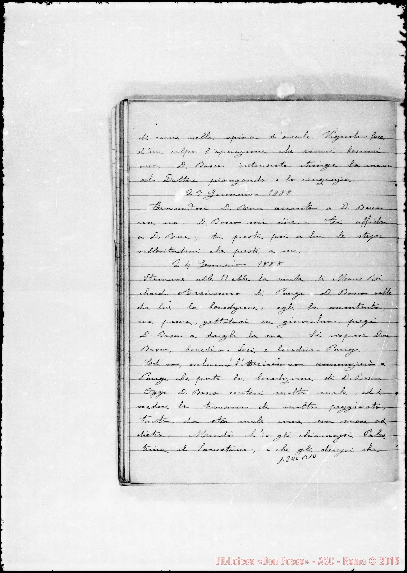 Fotogramma B 10 — Cronache: 5 quaderni autogr.