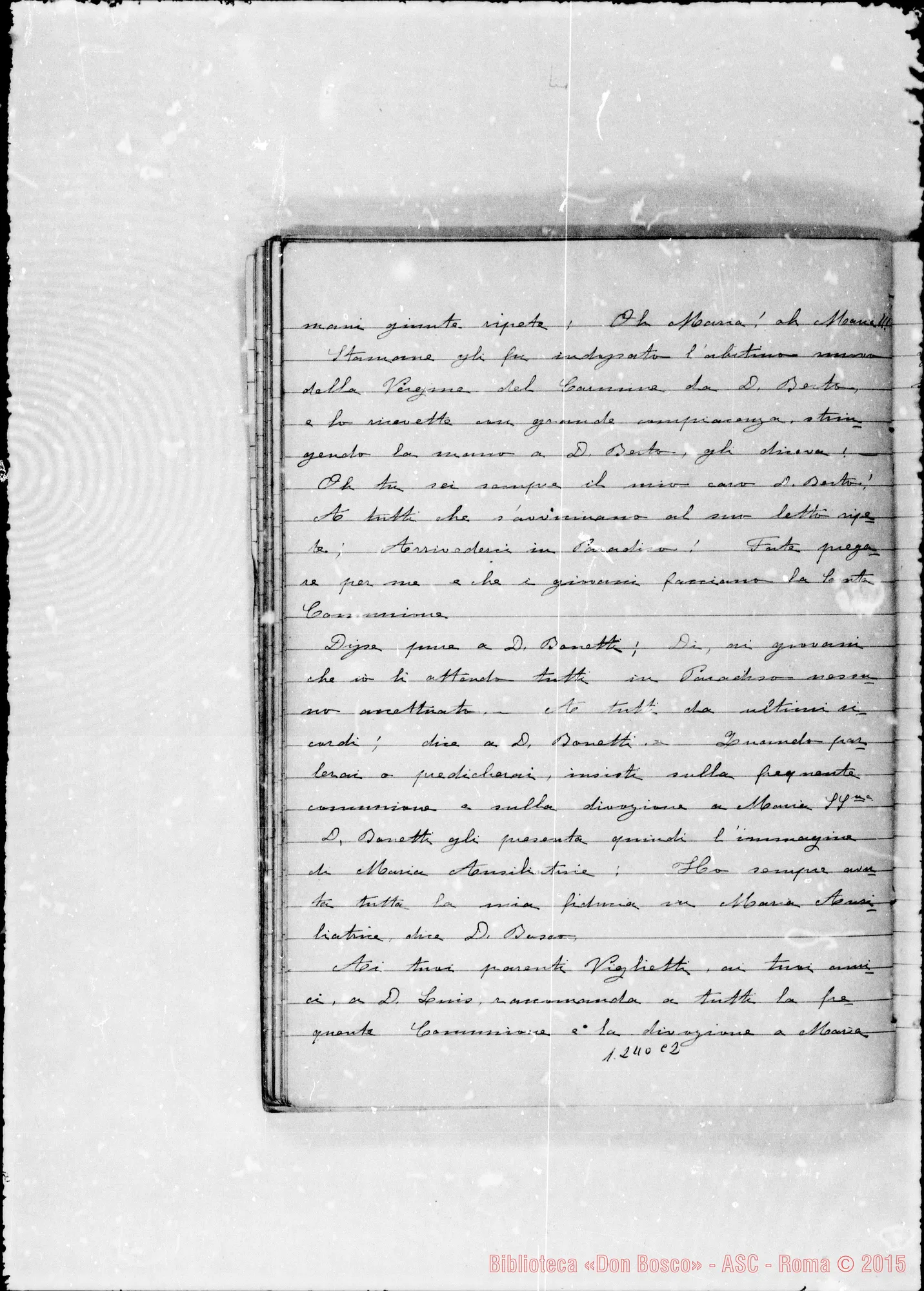 Fotogramma C 2 — Cronache: 5 quaderni autogr.