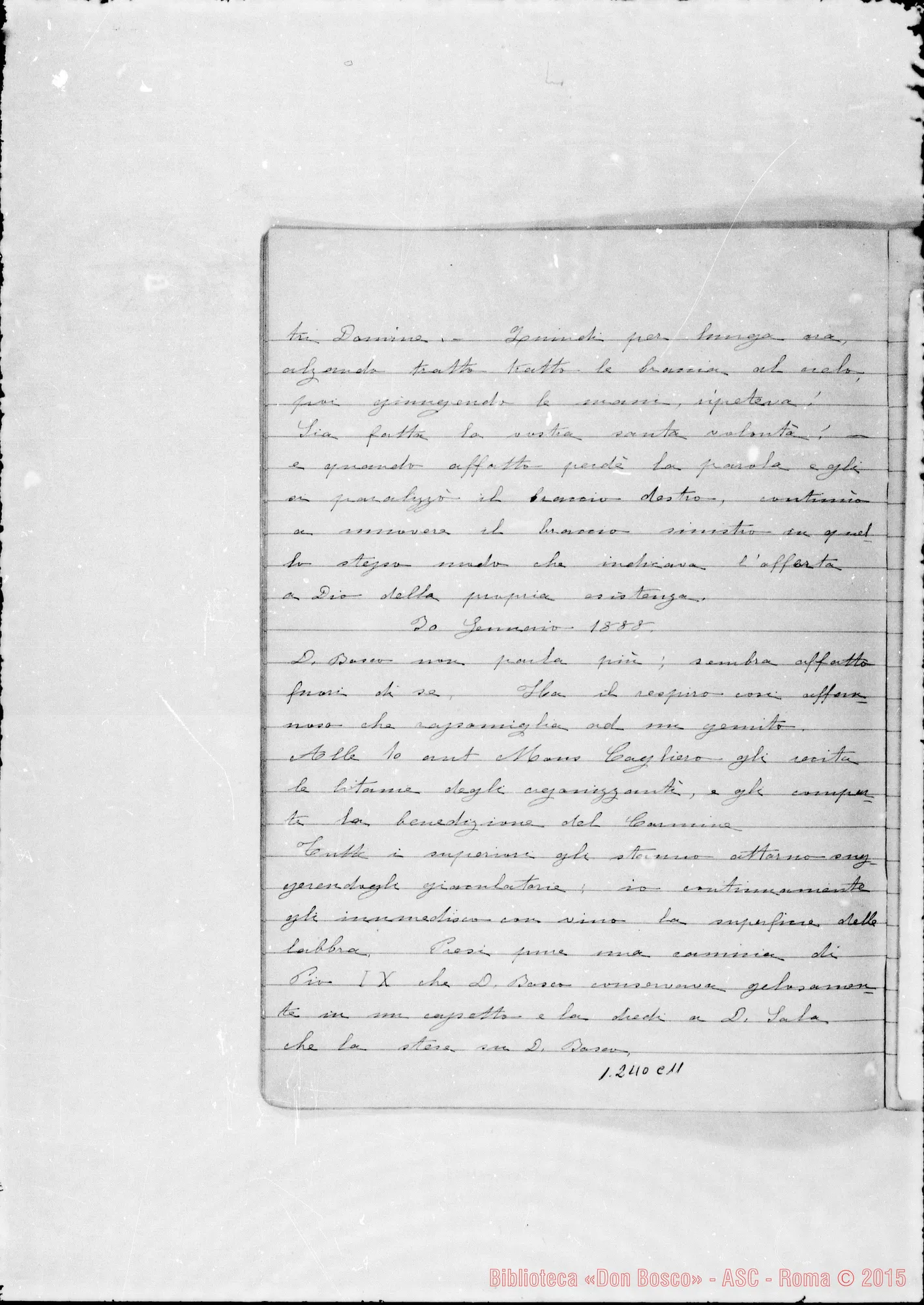 Fotogramma C 11 — Cronache: 5 quaderni autogr.
