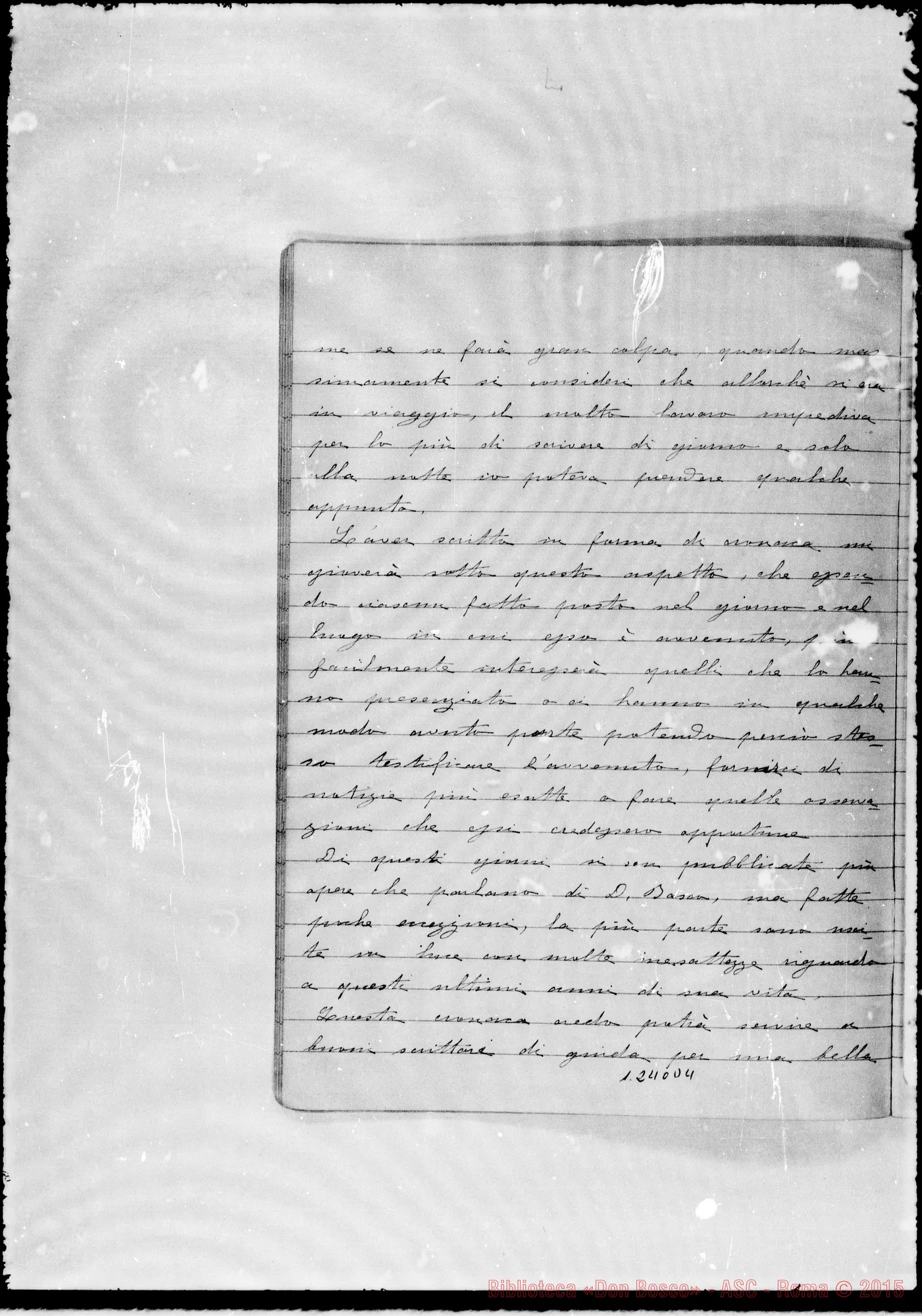 Fotogramma D 4 — Cronache: 5 quaderni autogr.