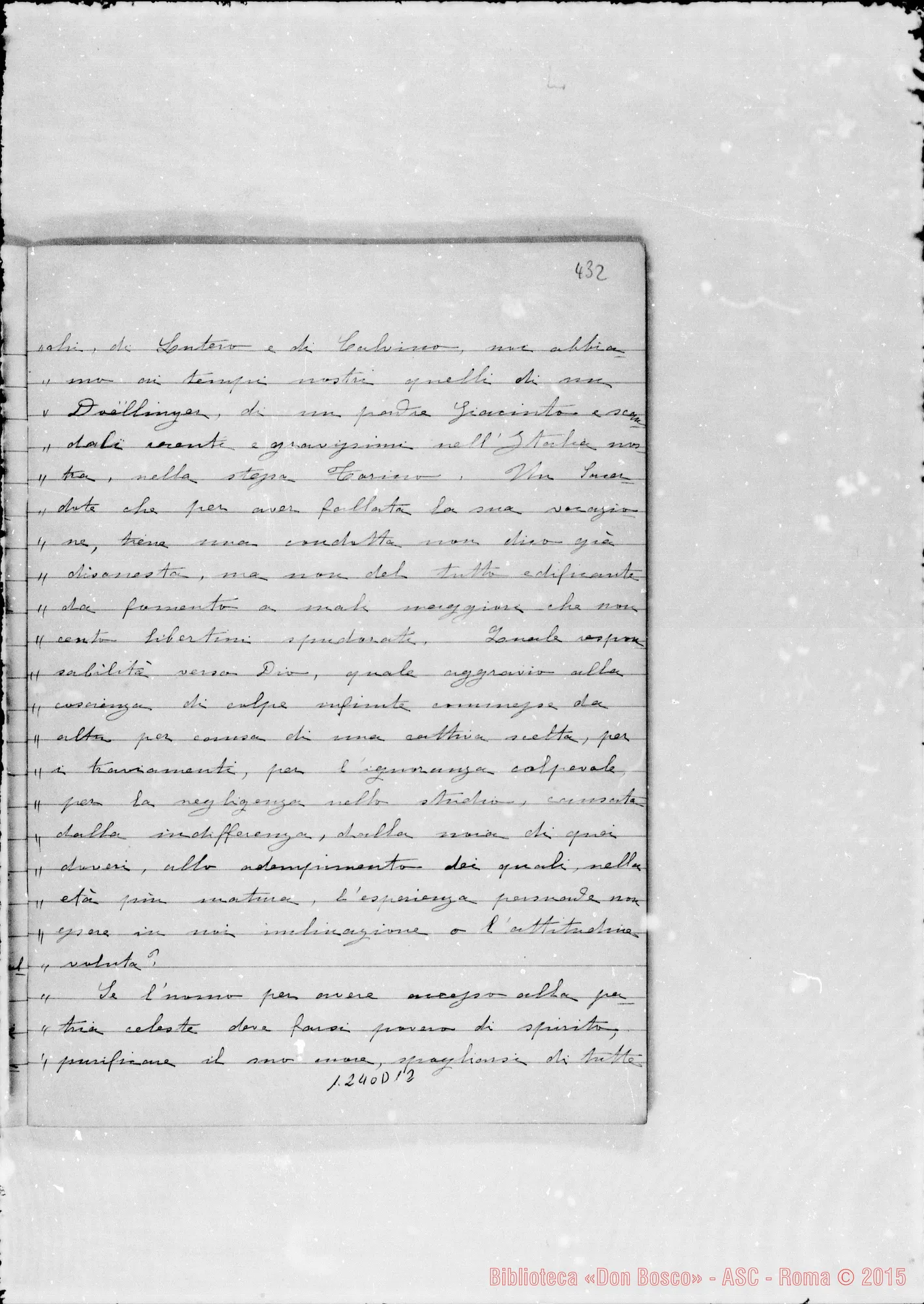 Fotogramma D 12 — Cronache: 5 quaderni autogr.