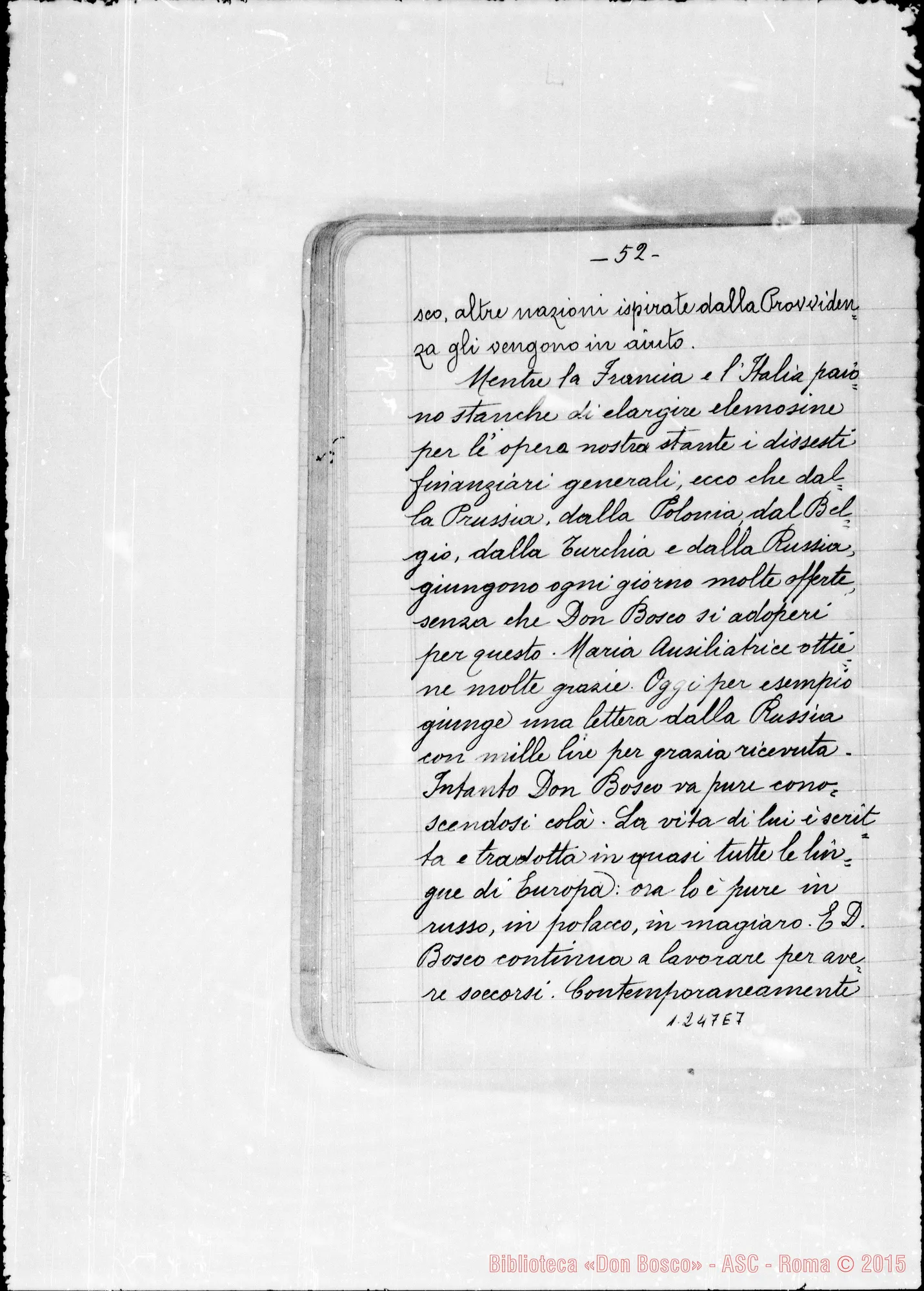 Fotogramma E 7 — Cronaca di D. Viglietti. Copia ms.