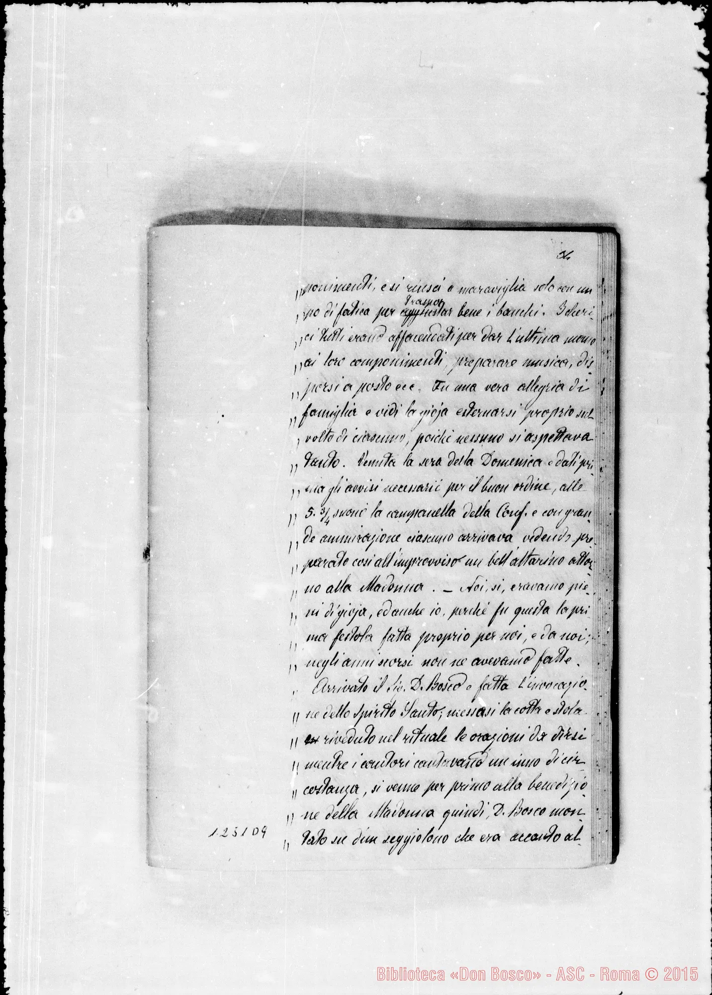 Fotogramma D 9 — Barberis Giulio, sac. SDB: Conferenze di D. Bosco ai Soci, ai missionari…