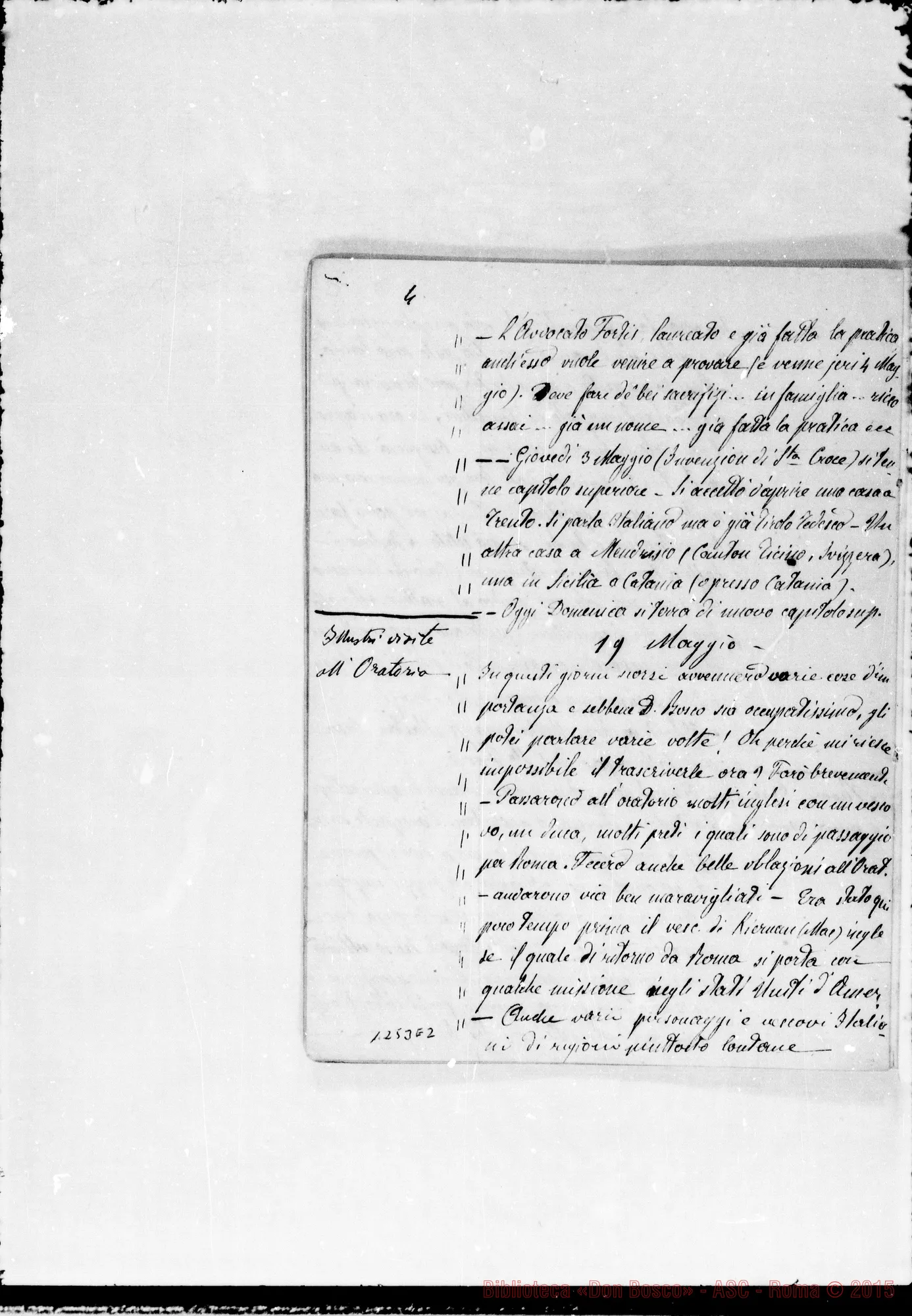 Fotogramma E 2 — Cronachette. Comincia nel 4 aprile 1877