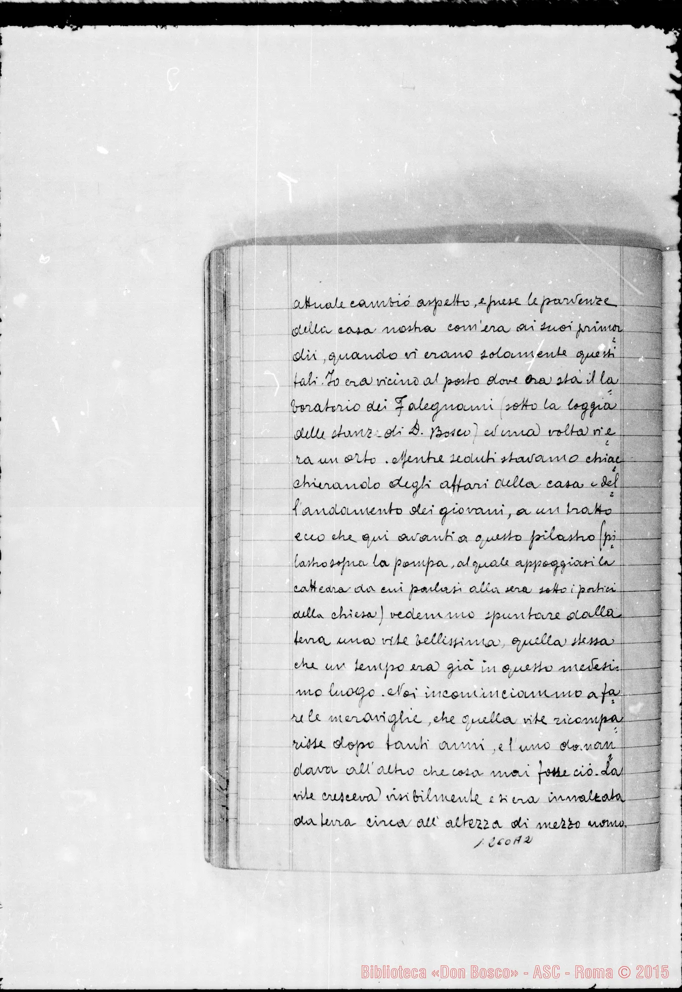 Fotogramma A 2 — Sogni di Don Bosco: Quaderno I.