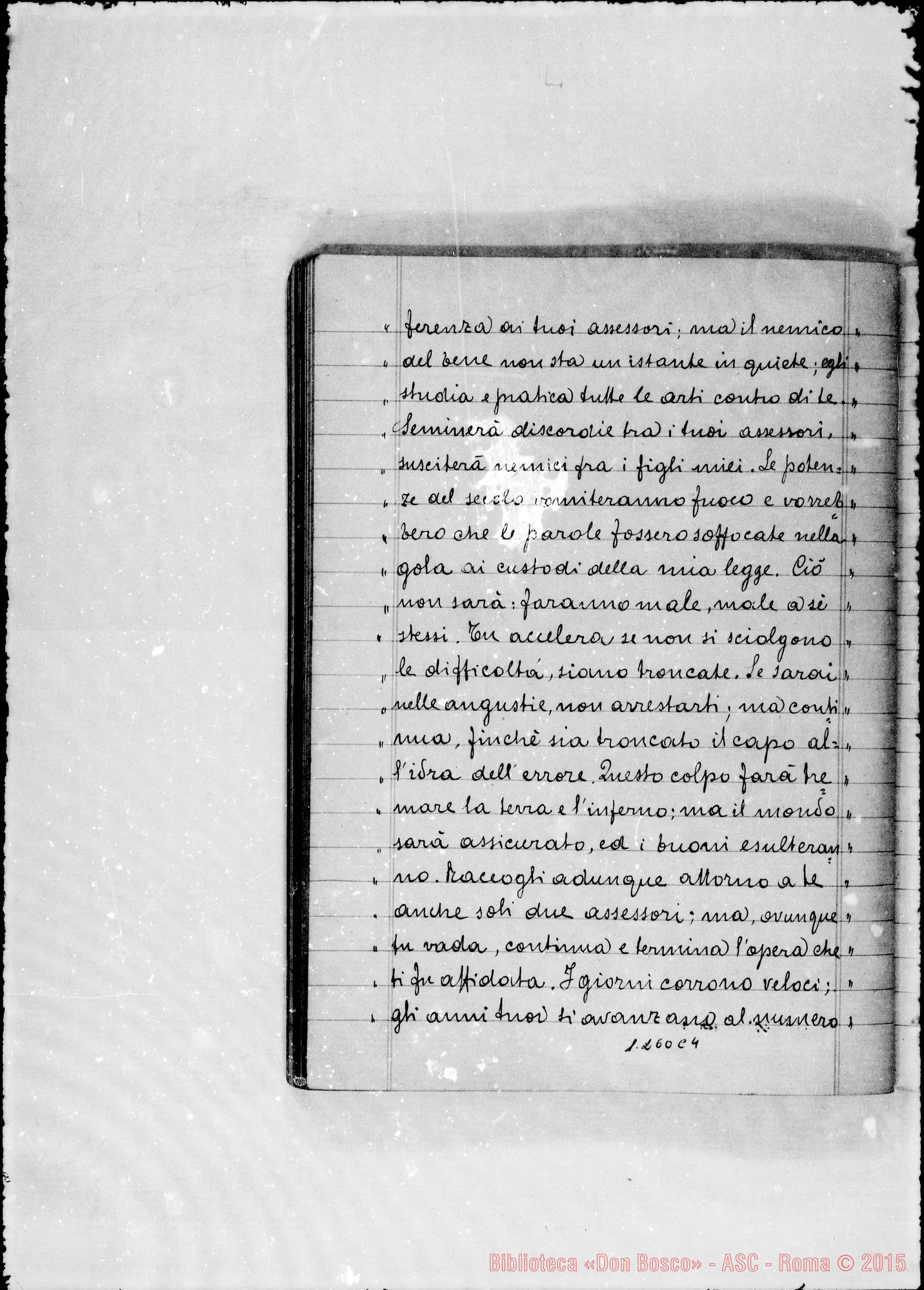 Fotogramma C 4 — Sogni di Don Bosco: Quaderno I.
