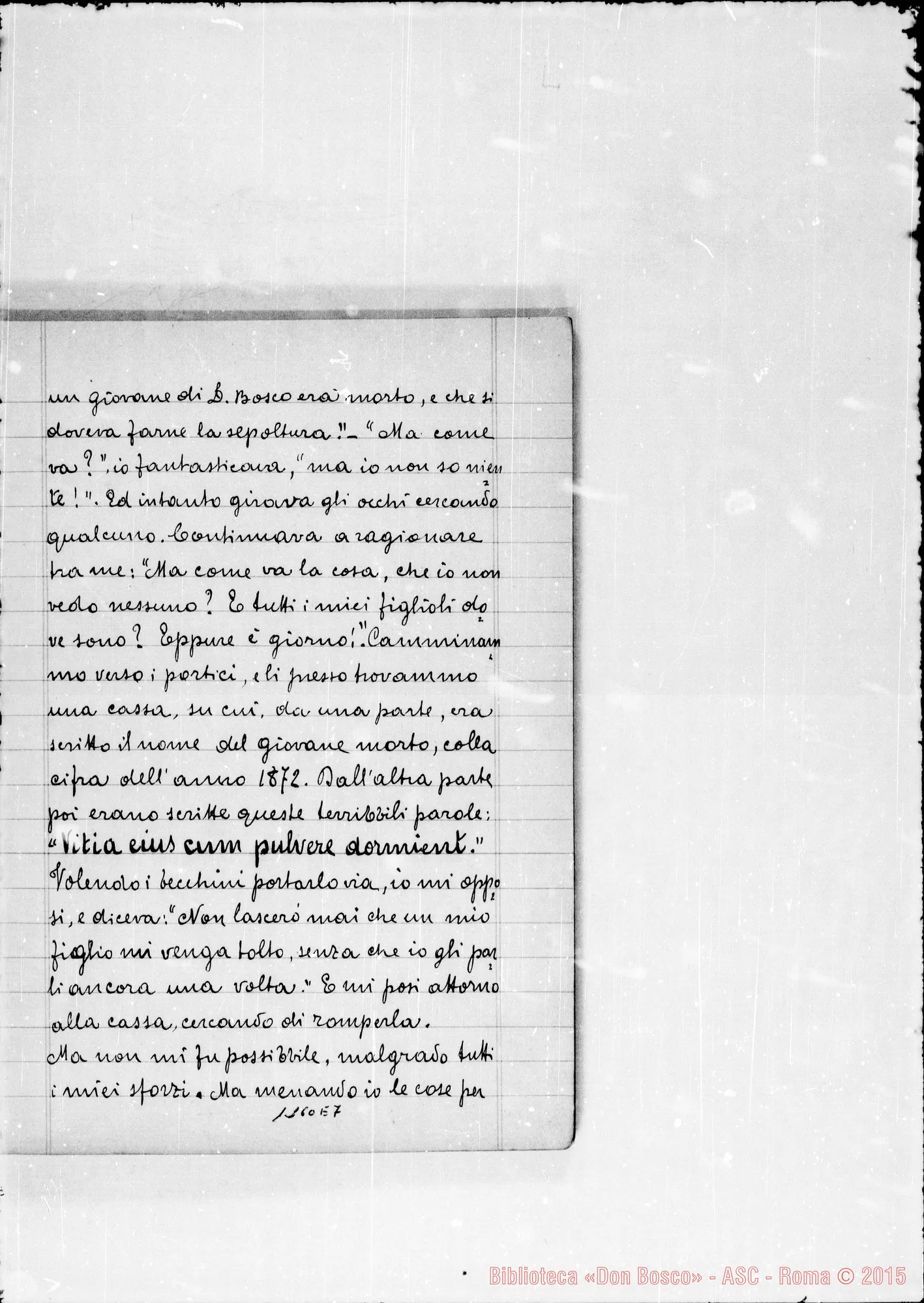 Fotogramma E 7 — Quaderno II