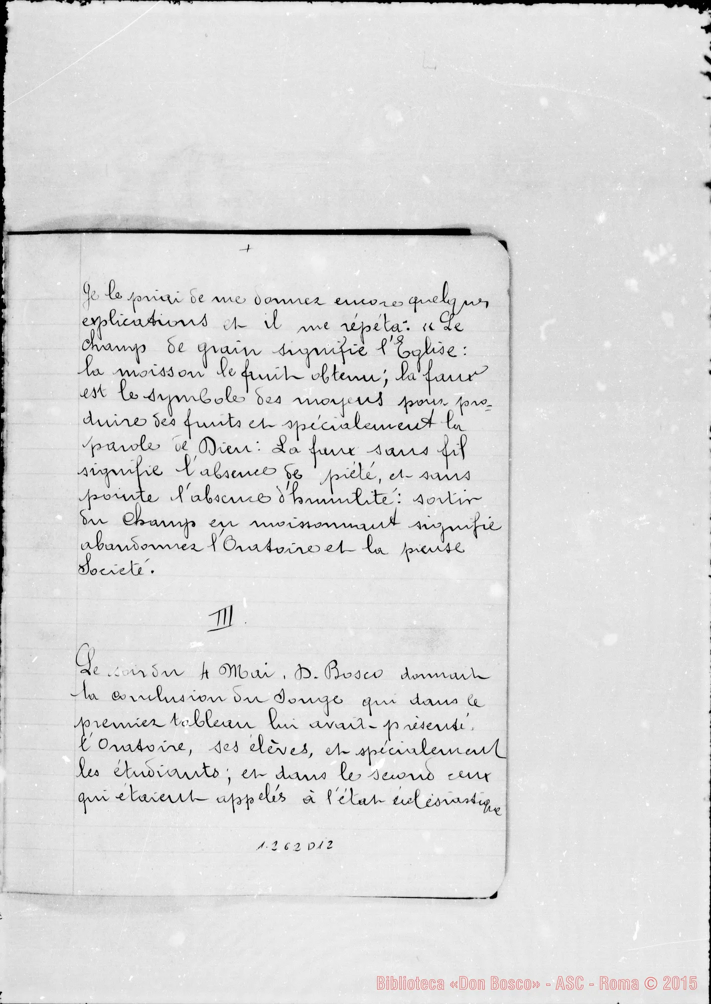 Fotogramma D 12 — Rève de Don Bosco