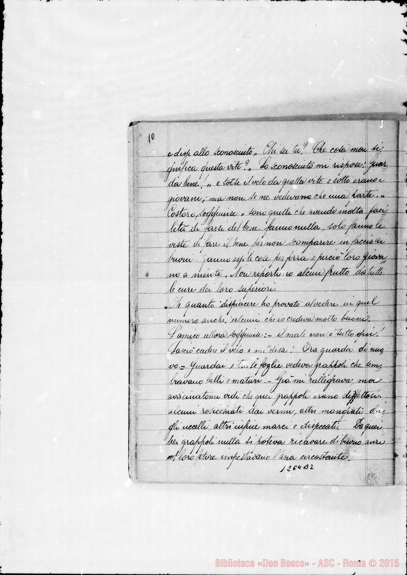 Fotogramma B 2 — Raccolta di sogni E visioni del Padre Amatissimo D. Giovanni Bosco