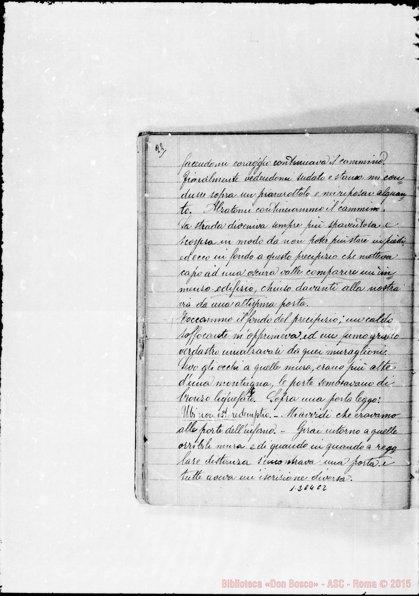 Fotogramma C 2 — Raccolta di sogni E visioni del Padre Amatissimo D. Giovanni Bosco