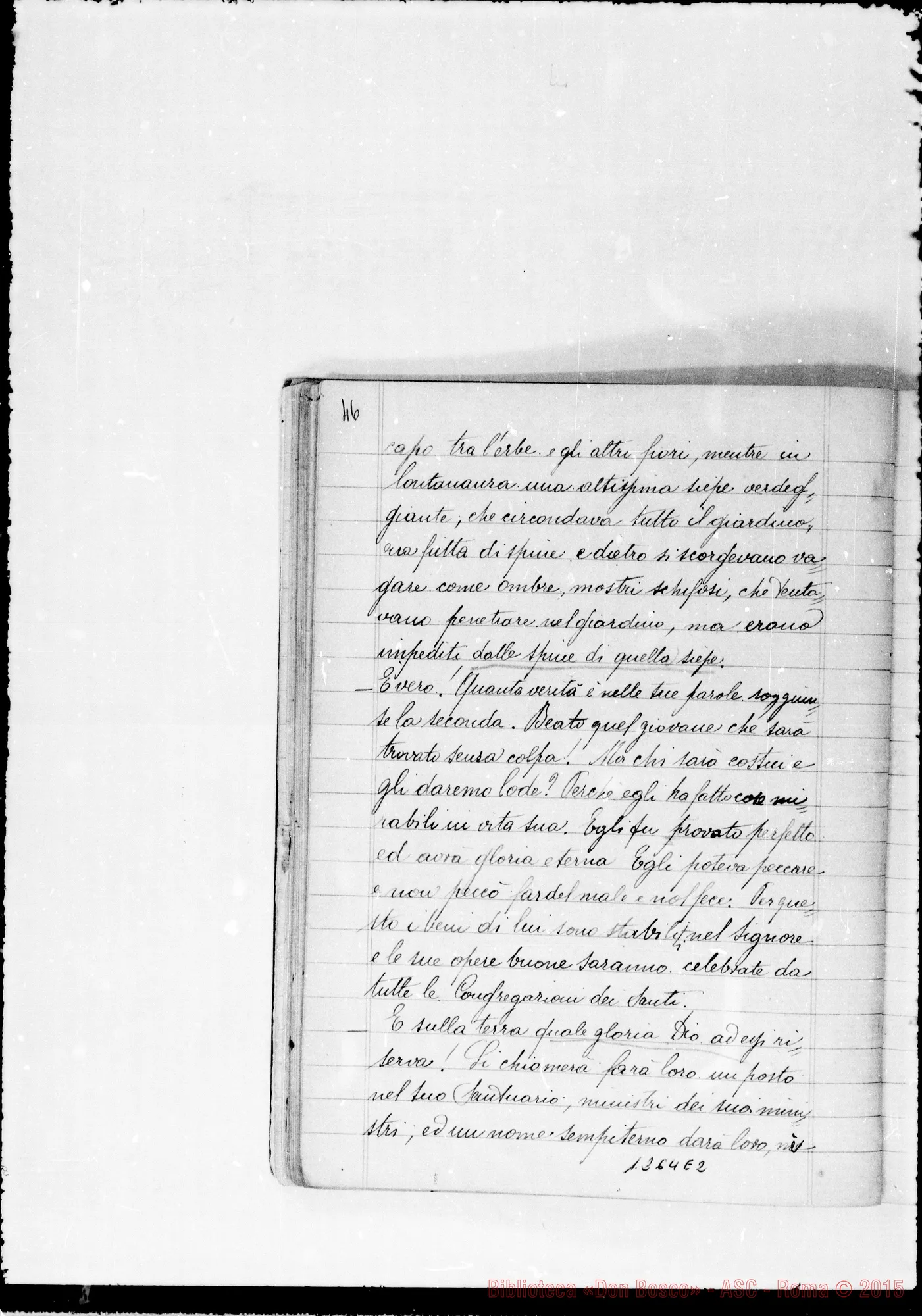 Fotogramma E 2 — Raccolta di sogni E visioni del Padre Amatissimo D. Giovanni Bosco