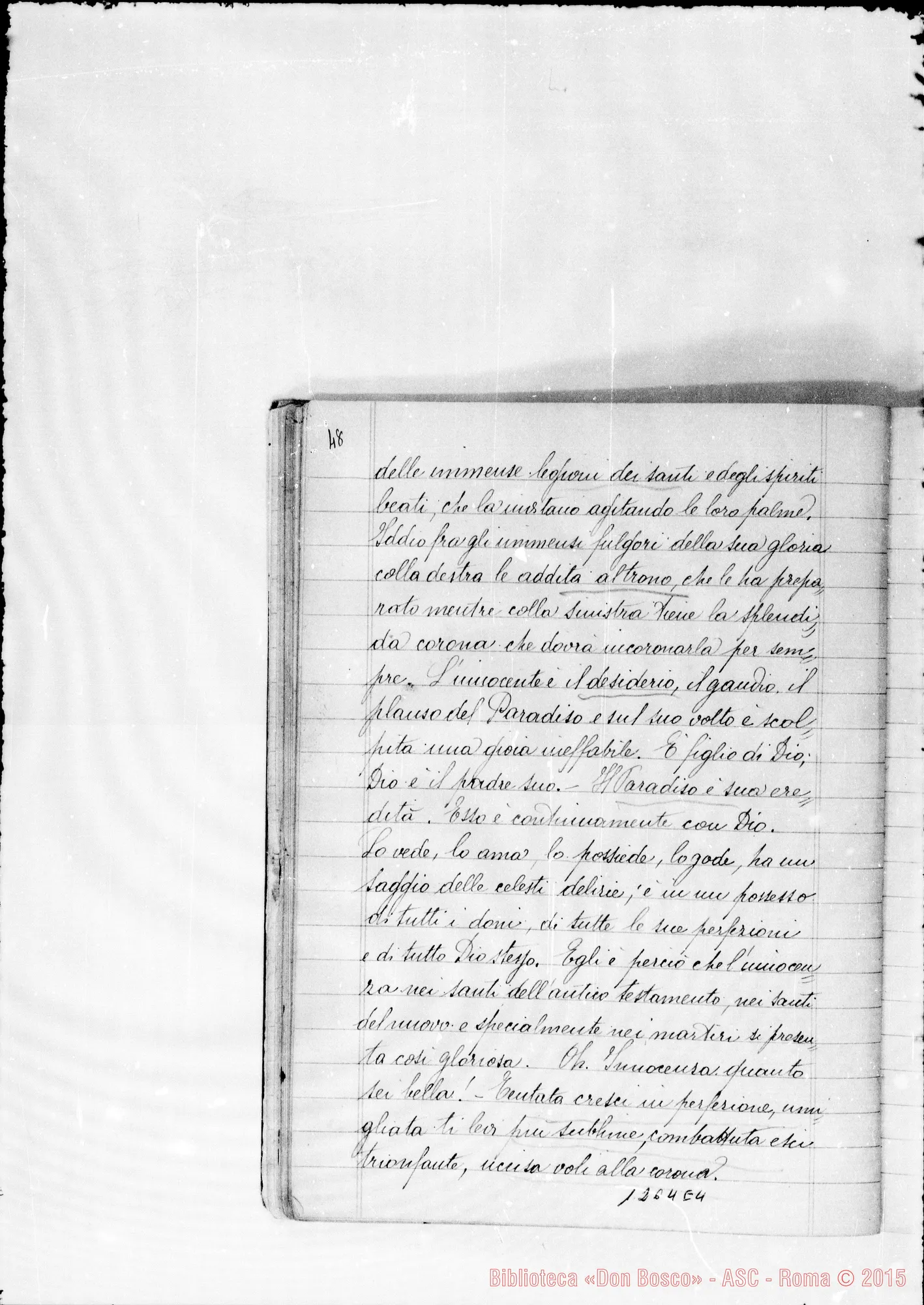 Fotogramma E 4 — Raccolta di sogni E visioni del Padre Amatissimo D. Giovanni Bosco