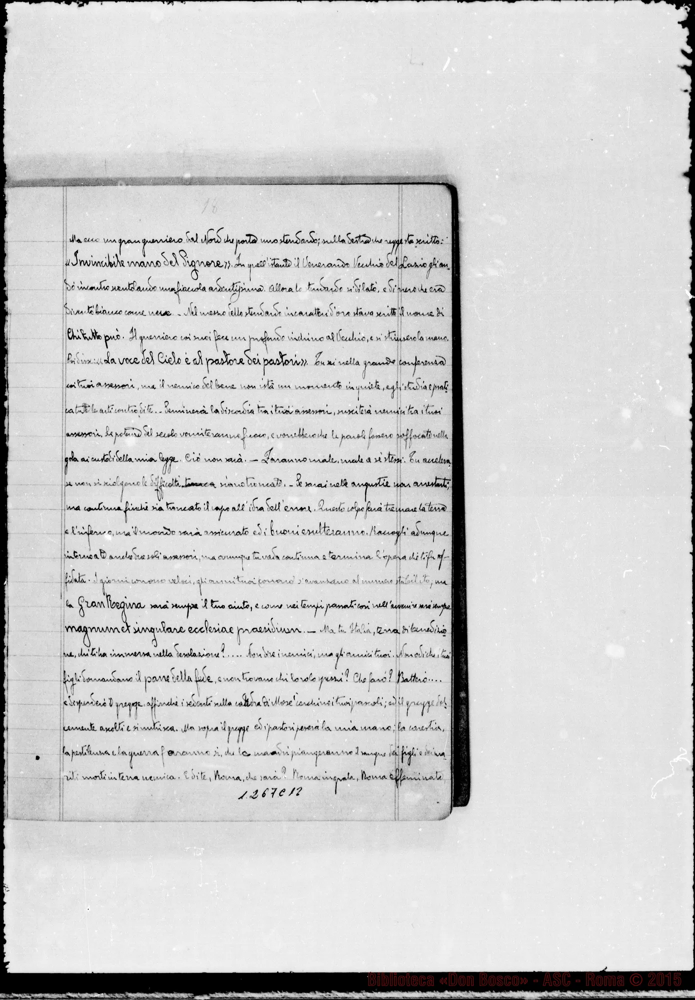 Fotogramma C 12 — «Savio Domenico» (raccontato in pubblico ai giovani…)