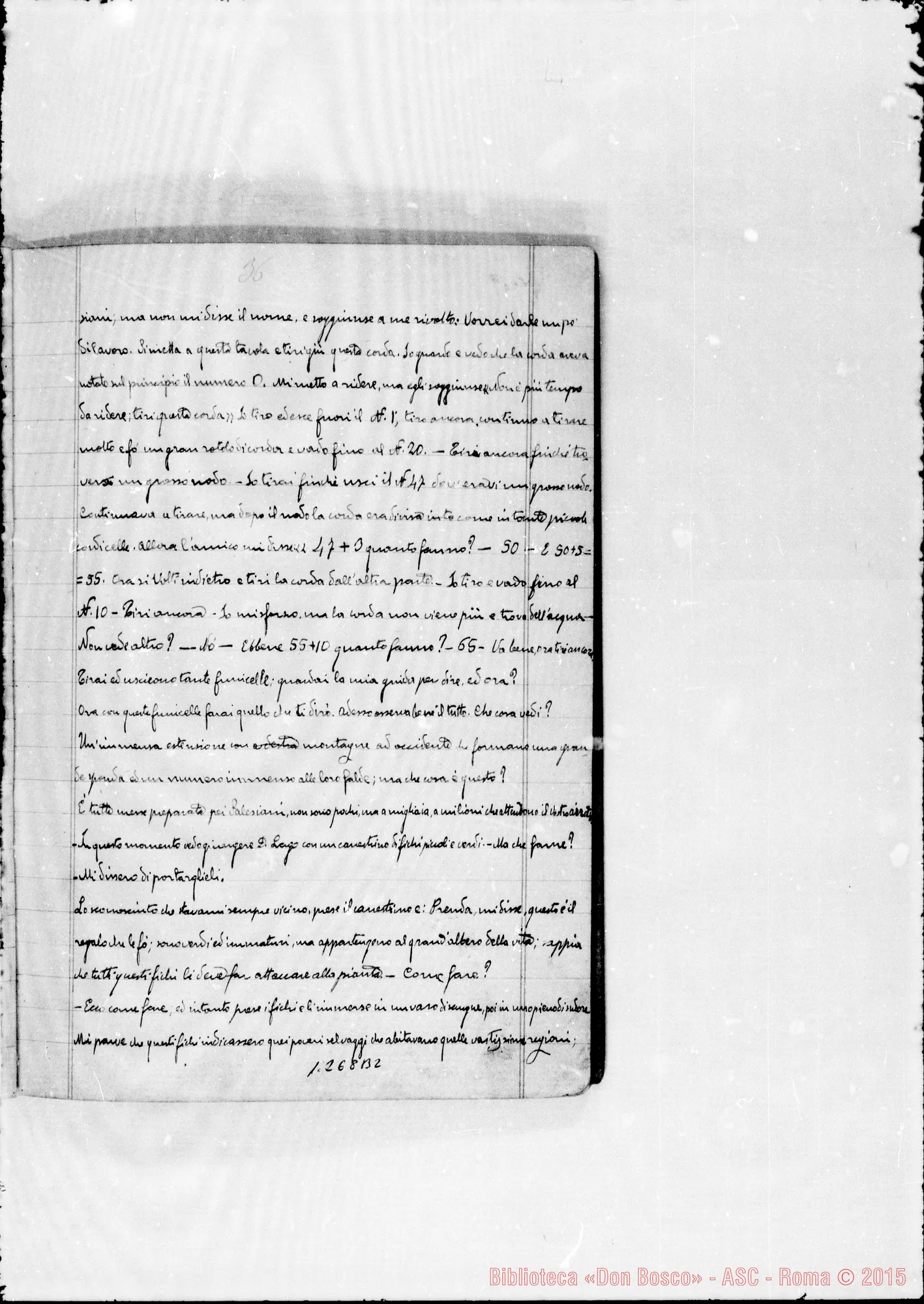 Fotogramma B 2 — «Savio Domenico» (raccontato in pubblico ai giovani…)