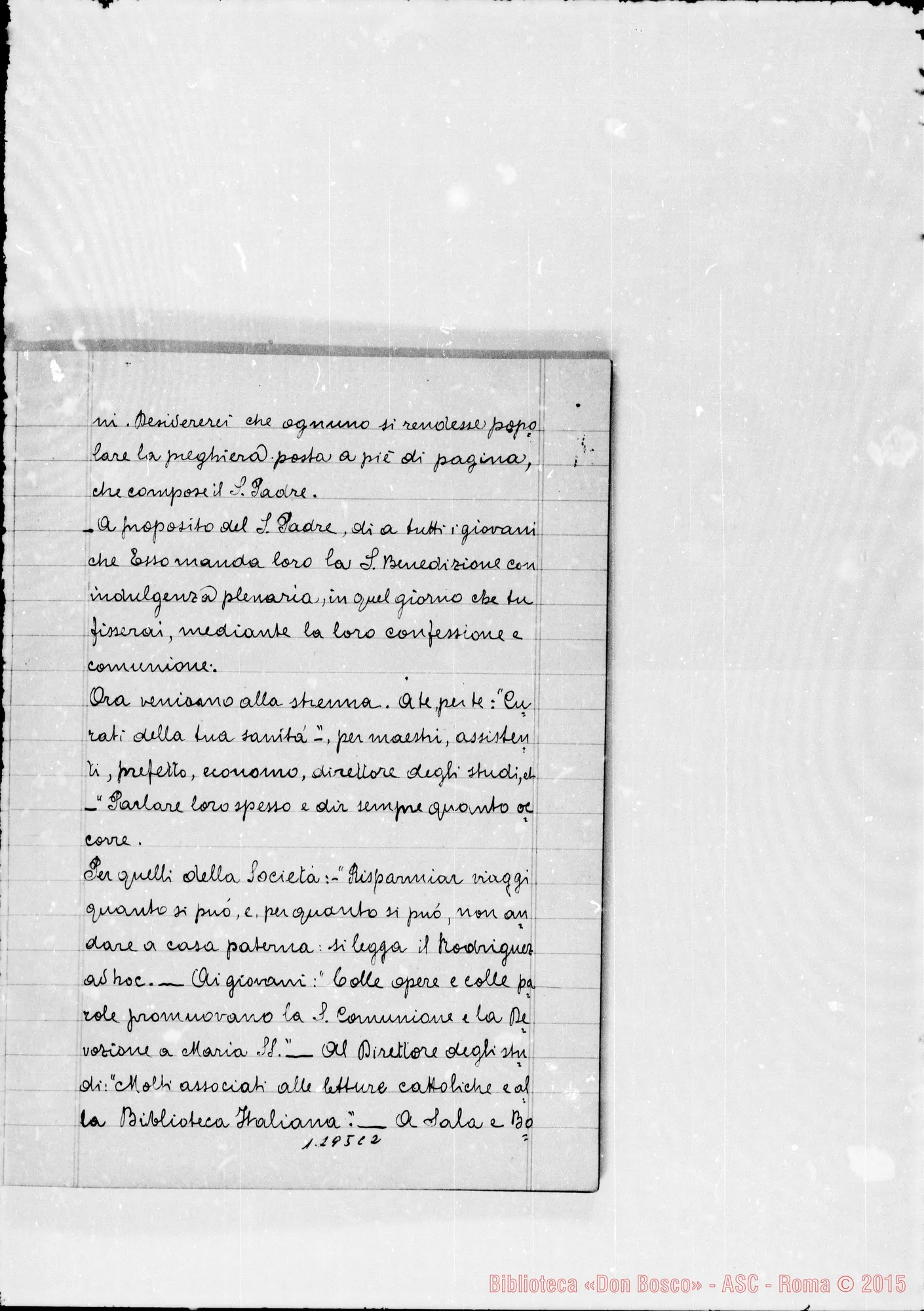 Fotogramma C 2 — Varie conferenze ed avvisi di Don Bosco