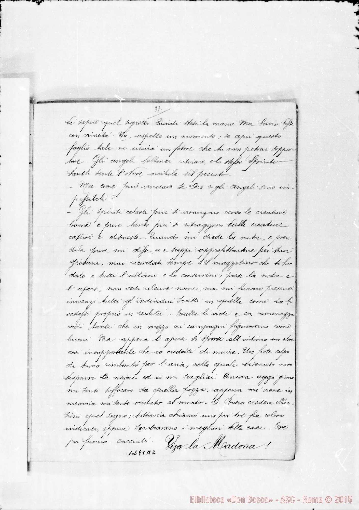 Fotogramma A 2 — Bellamy: Table des Songes de Don Bosco…