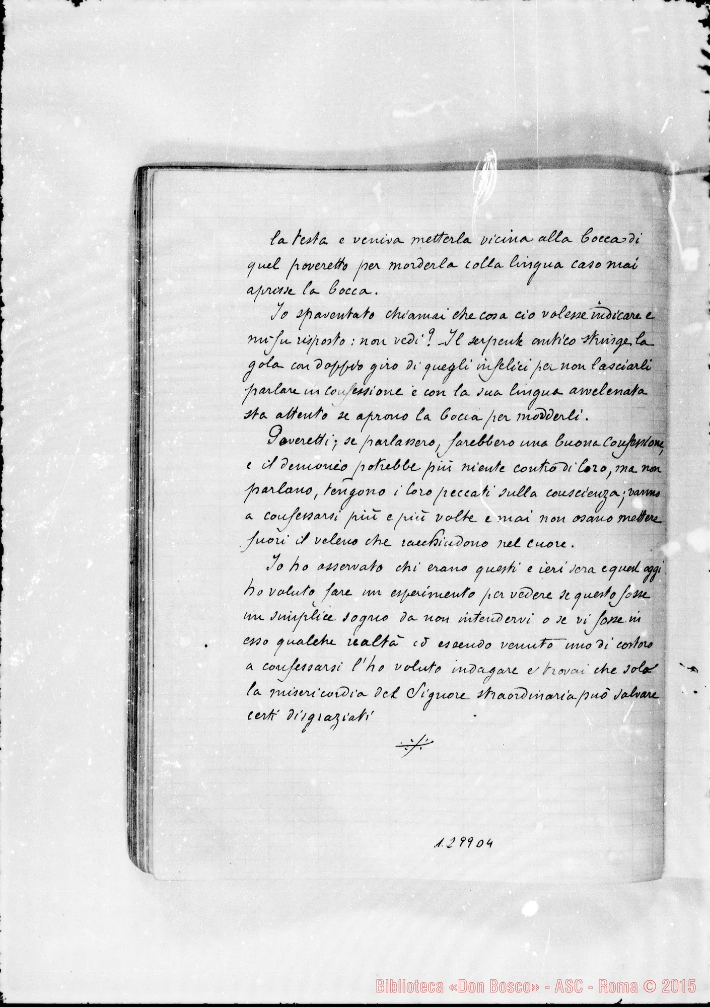 Fotogramma D 4 — Bellamy: Table des Songes de Don Bosco…