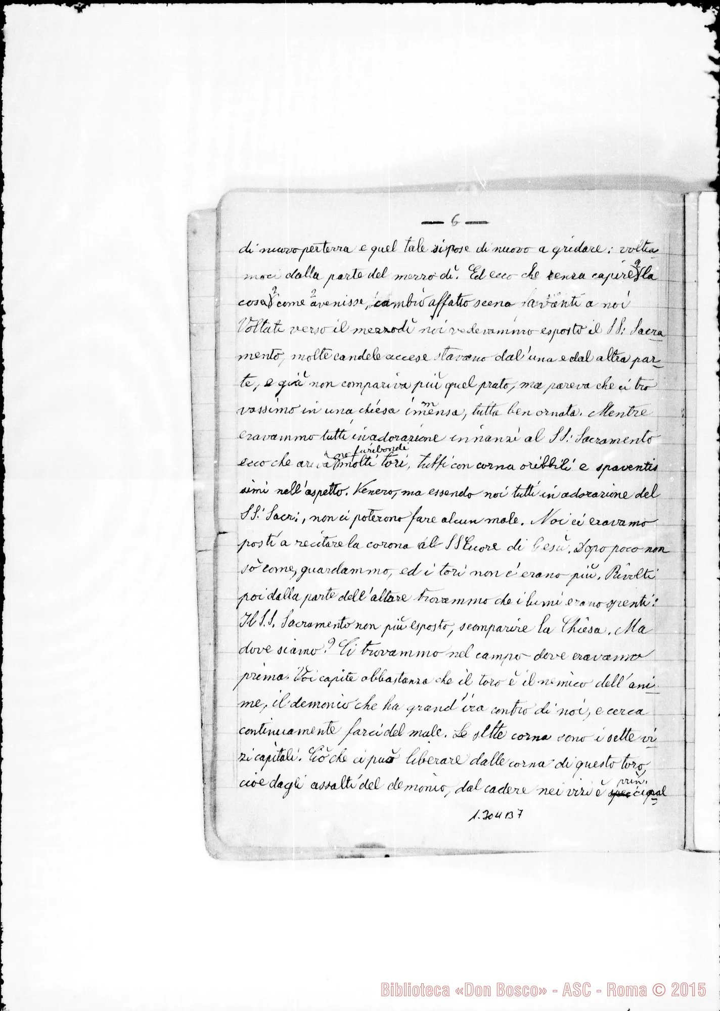 Fotogramma B 7 — Bolo Giovanni: «Visioni di Don Bosco»