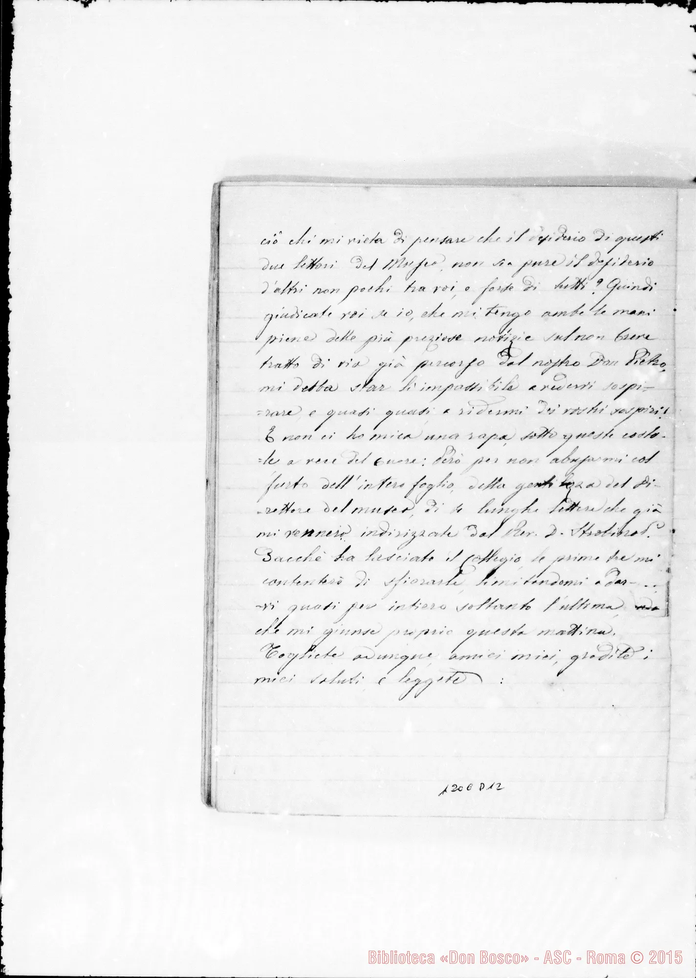 Fotogramma D 12 — Canepa Domenico: Quaderno con raccolta di sogni misteriosi ed altre…