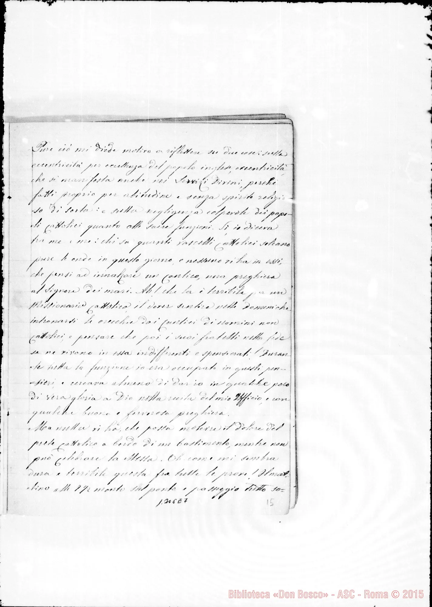 Fotogramma E 7 — Canepa Domenico: Quaderno con raccolta di sogni misteriosi ed altre…