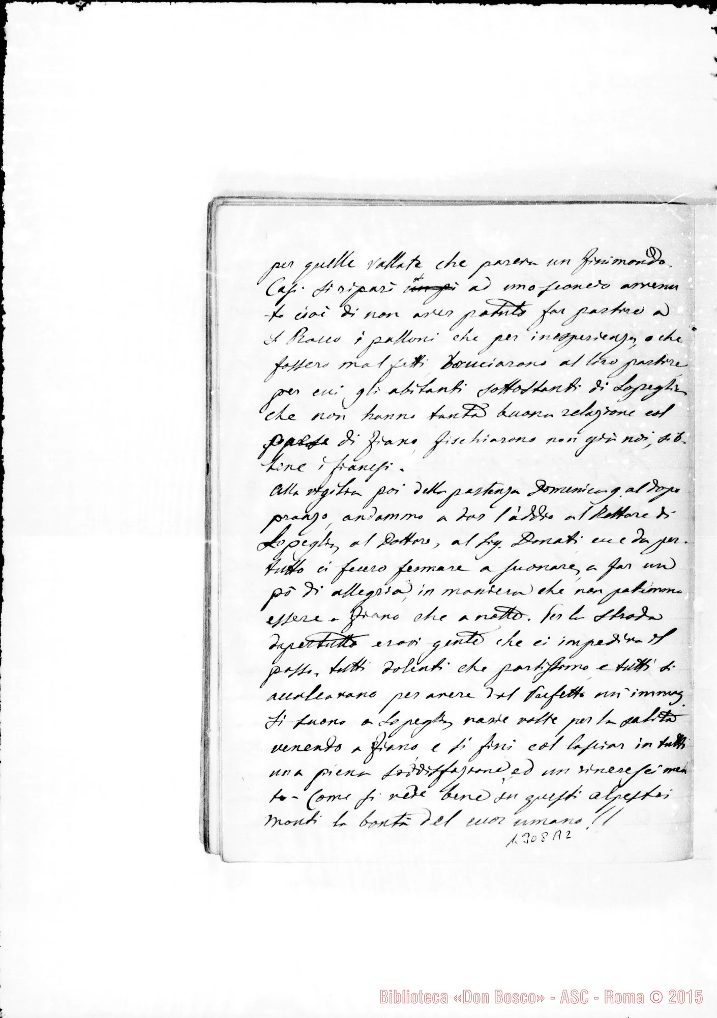 Fotogramma A 2 — Canepa Domenico: Quaderno con raccolta di sogni misteriosi ed altre…