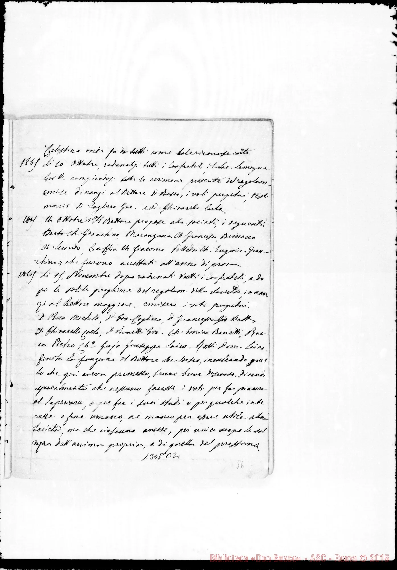 Fotogramma B 2 — Canepa Domenico: Quaderno con raccolta di sogni misteriosi ed altre…