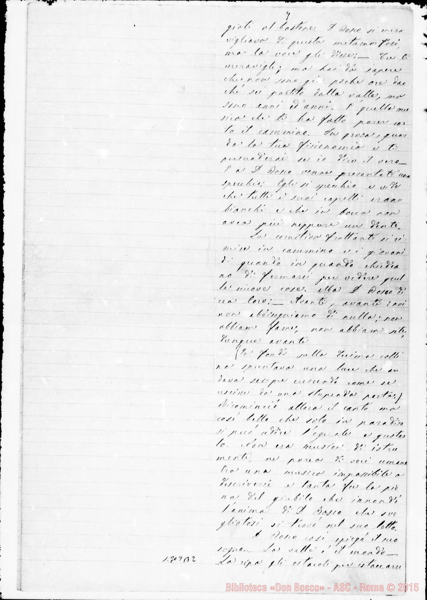 Fotogramma B 2 — Anno 1864. Raccolta ms. di D. Lemoyne