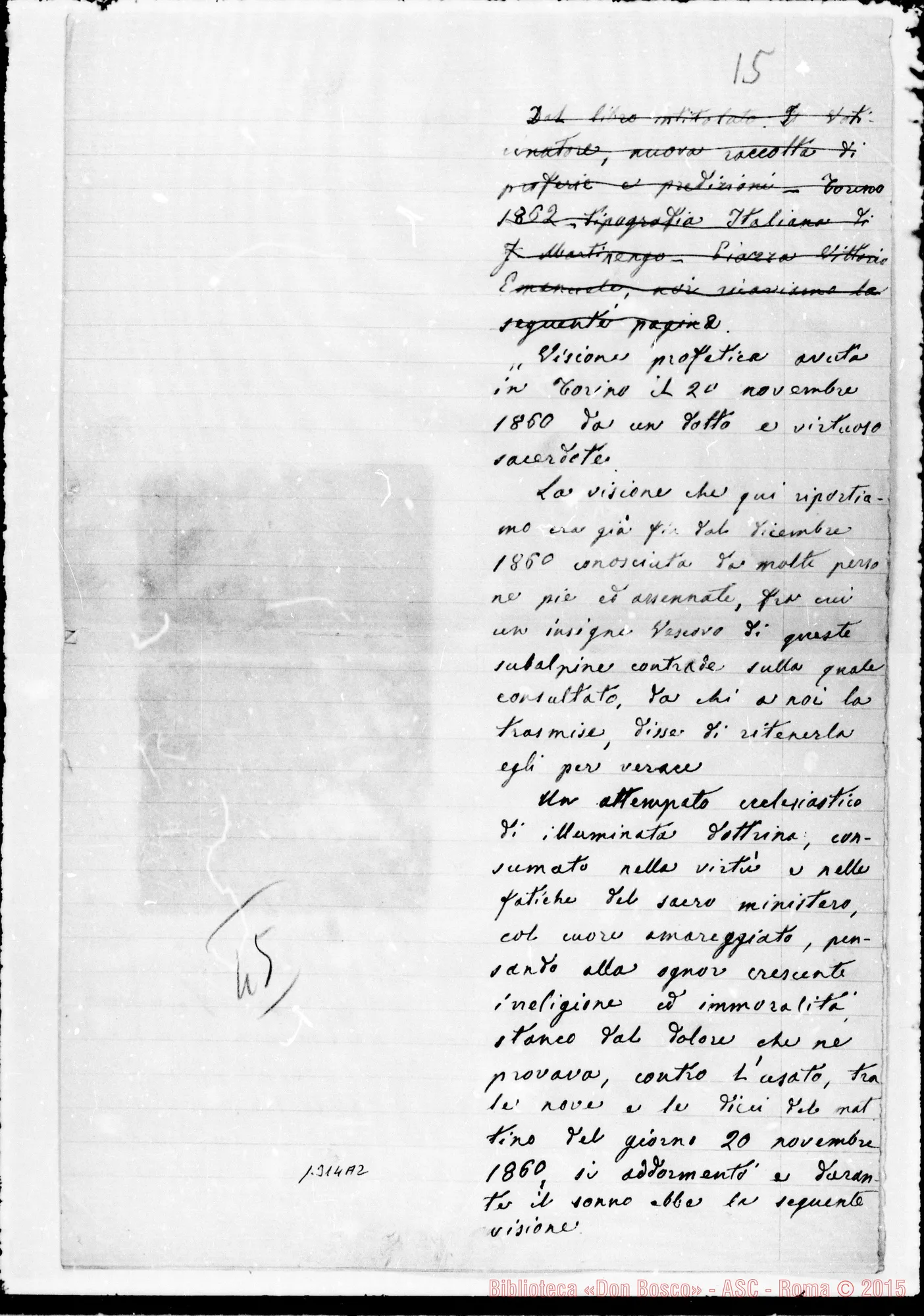 Fotogramma A 2 — Anno 1873. Ms. Lemoyne ed altri