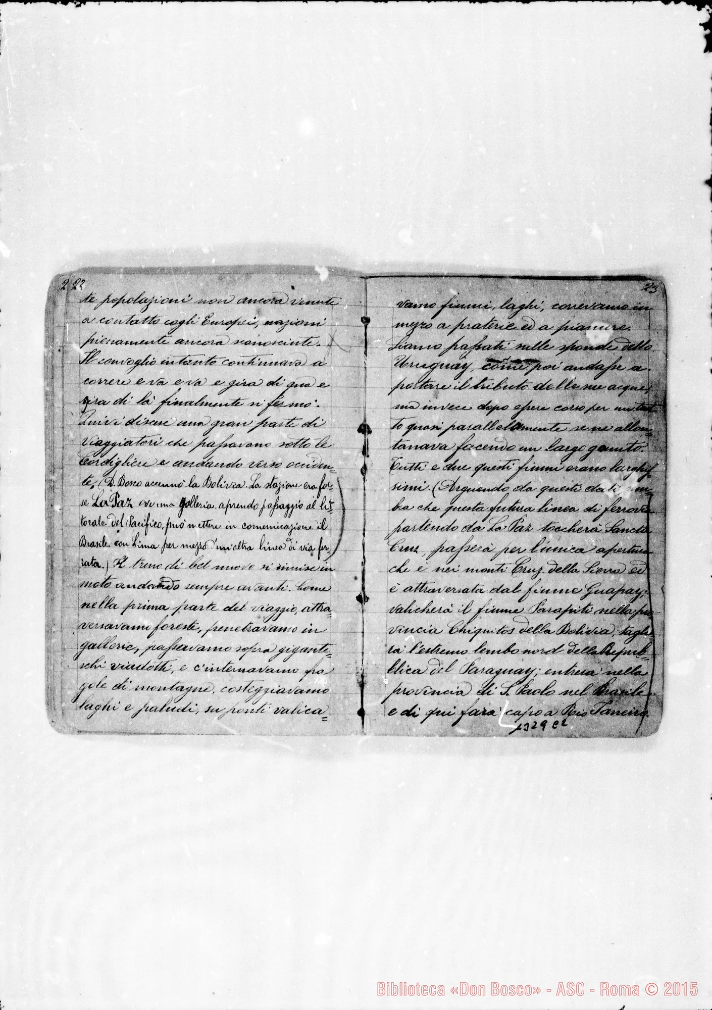 Fotogramma C 2 — Piccollo Francesco, sac. SDB: «Quaderno con sogni di D. Bosco…»