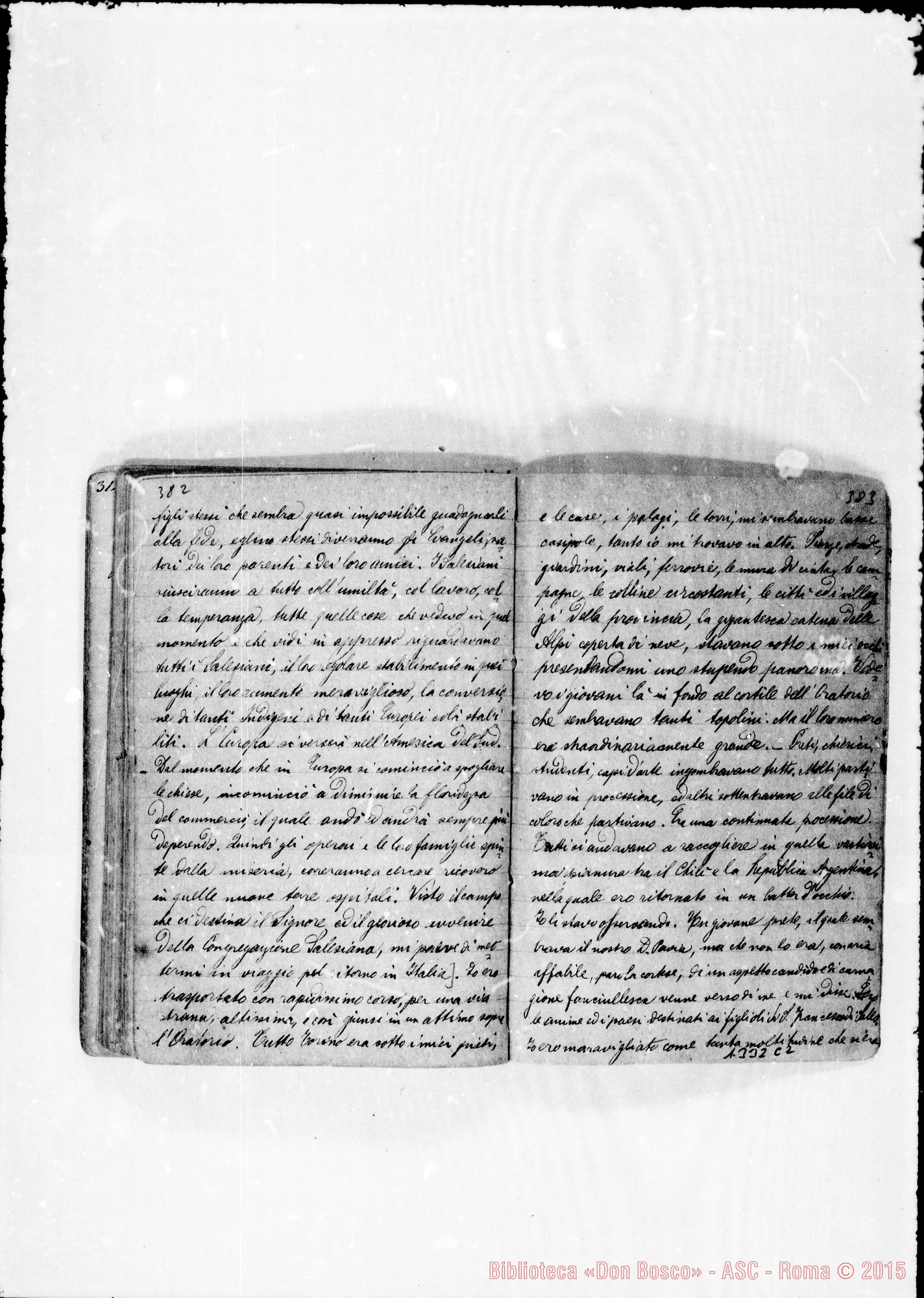 Fotogramma C 2 — Piccollo Francesco, sac. SDB: «Quaderno con sogni di D. Bosco…»