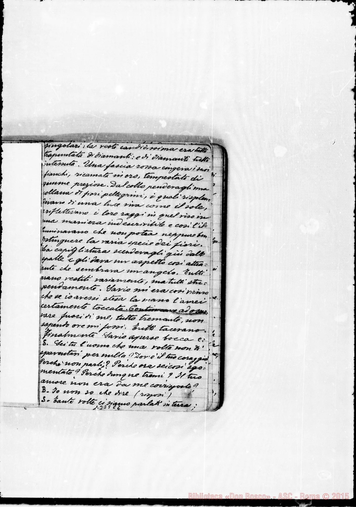 Fotogramma C 2 — Vignolo Vincenzo, sac. SDB: Due quaderni: I: «Mirabilis Dominus…»