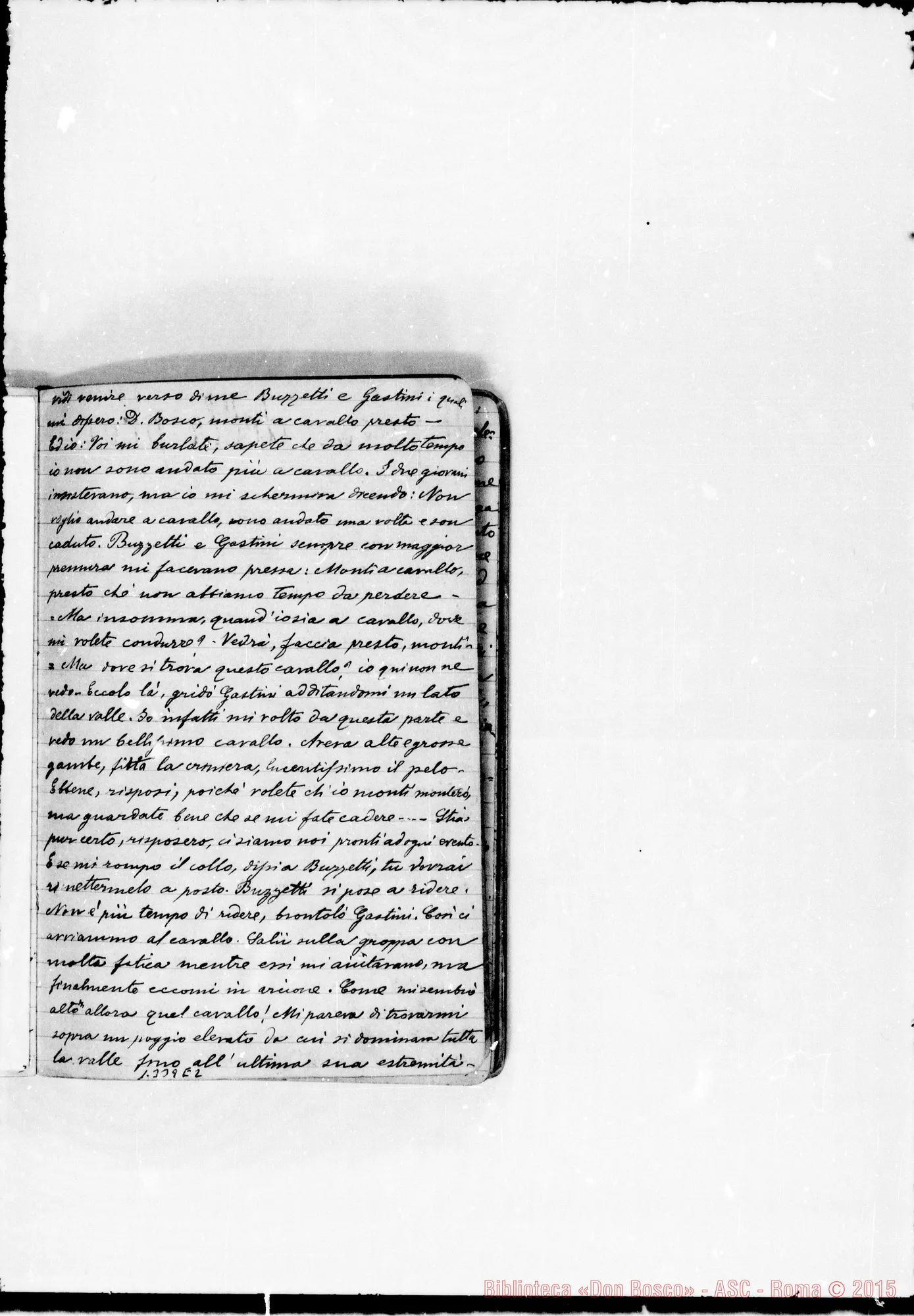 Fotogramma E 2 — Vignolo Vincenzo, sac. SDB: Due quaderni: I: «Mirabilis Dominus…»