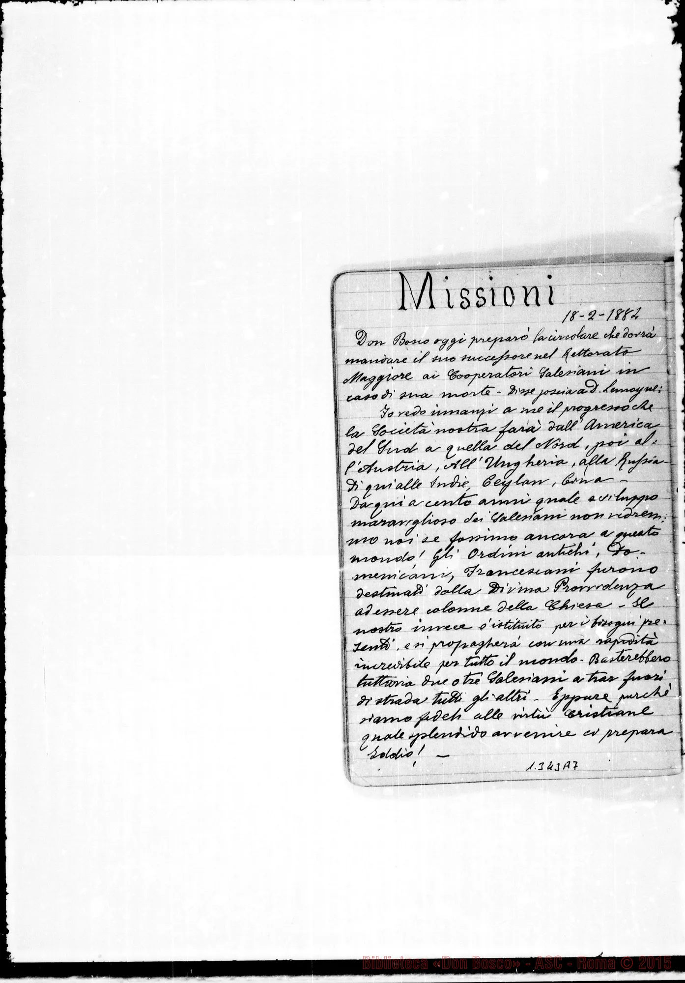 Fotogramma A 7 — Il: «Vincenzo Vignolo. 1894»