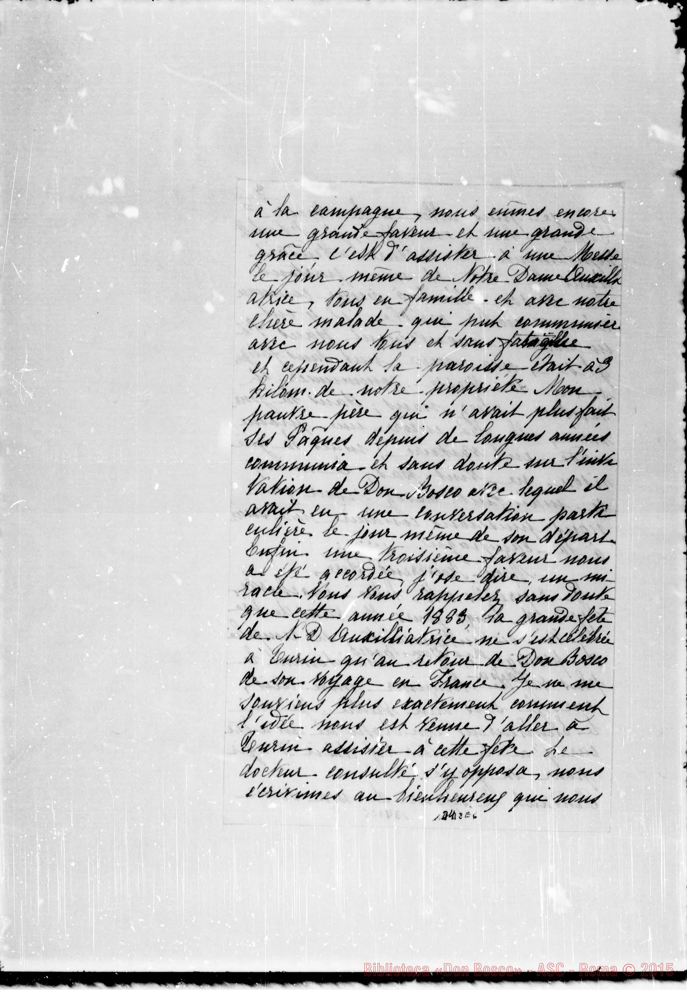 Fotogramma E 7 — 1883: Soggiorno ad Avignon. Relazione di V. Reynaud
